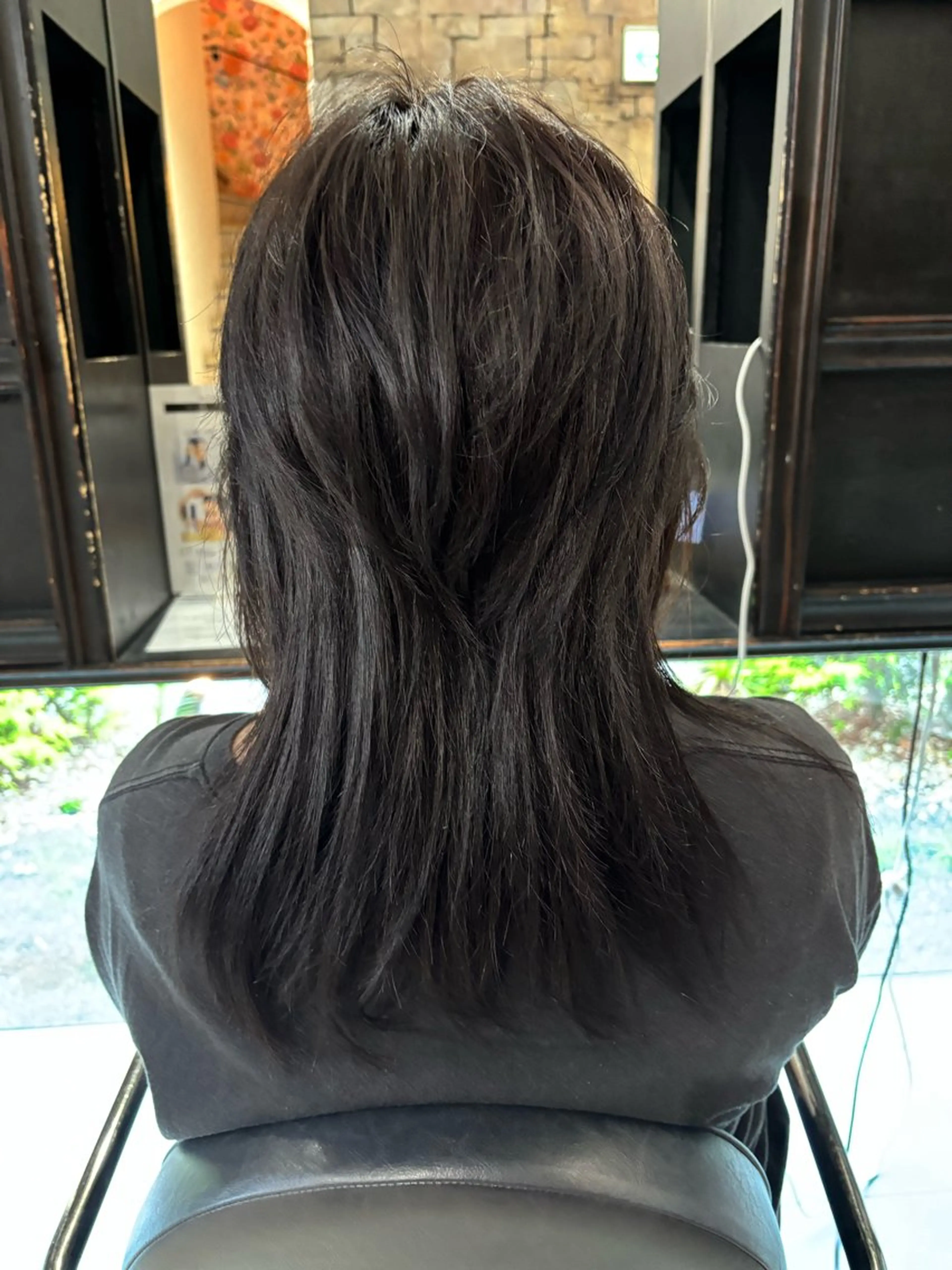 ロング カラー レイヤーカット ロング ウルフカット ウルフレイヤー カット シルエット重視✂︎ 髙橋　盾のヘアスタイル