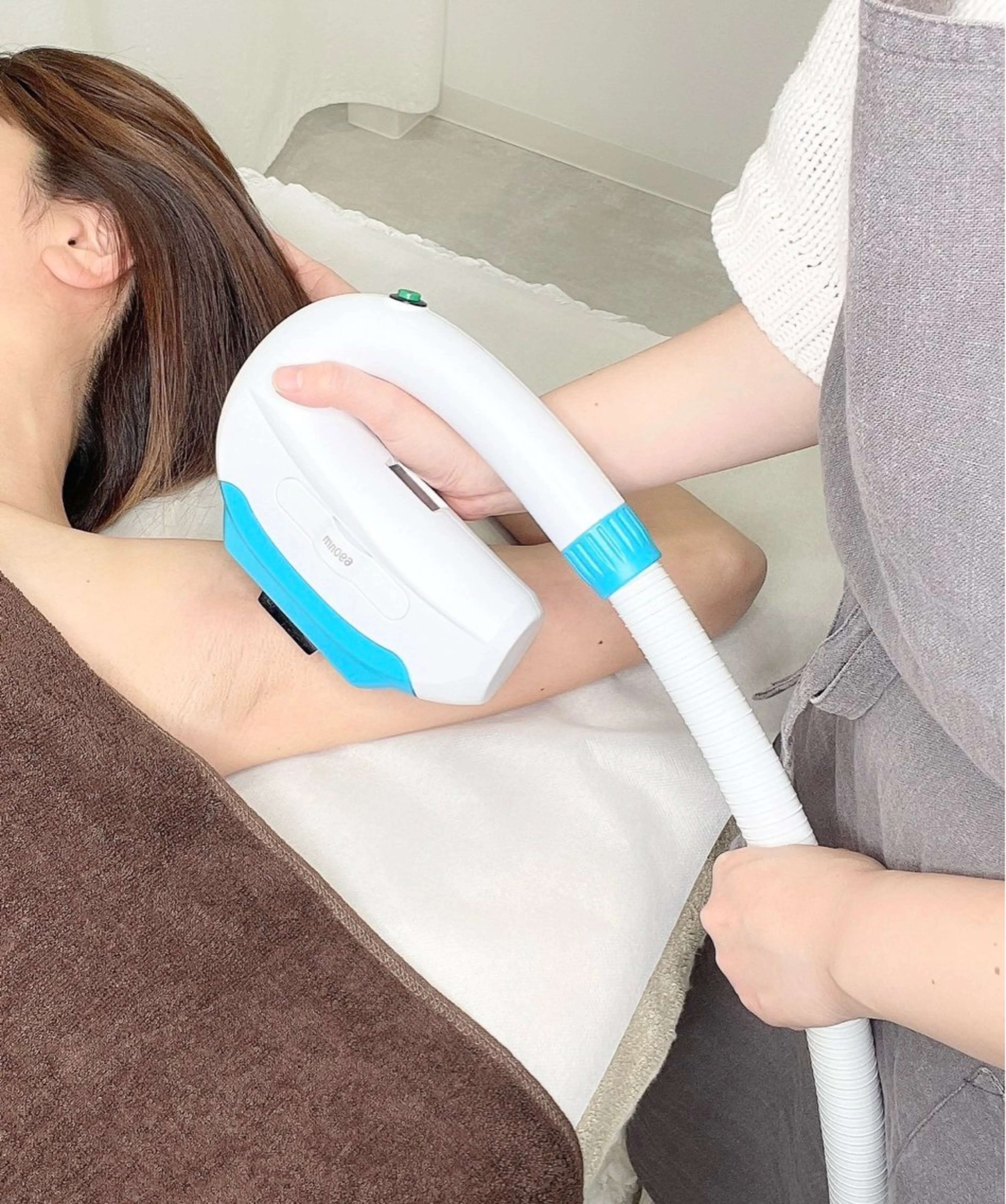 脇の光脱毛ずっと500円！！の写真