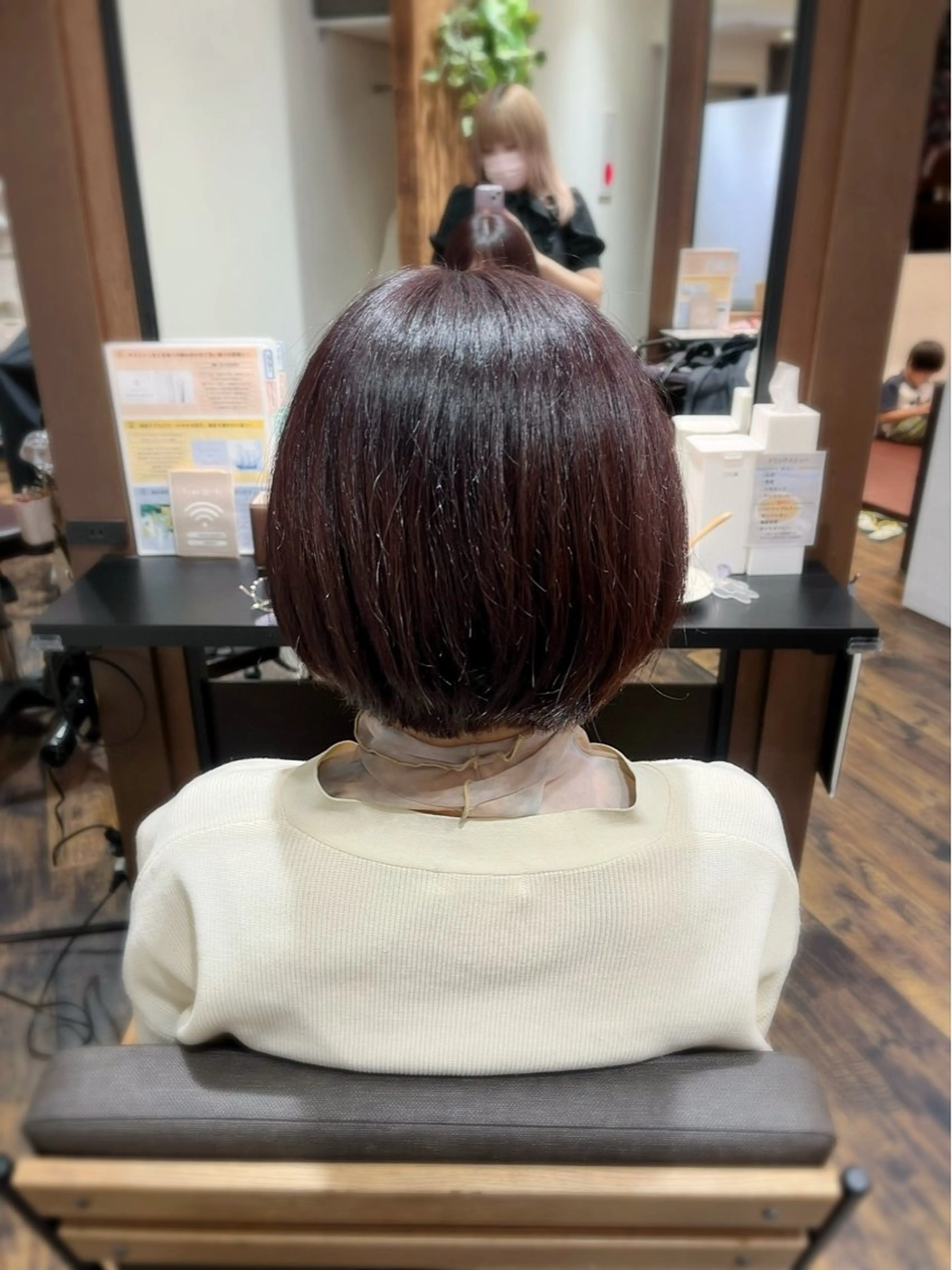 ショート カラー 赤羽Gardenia 🌸ayame🌸のヘアスタイル