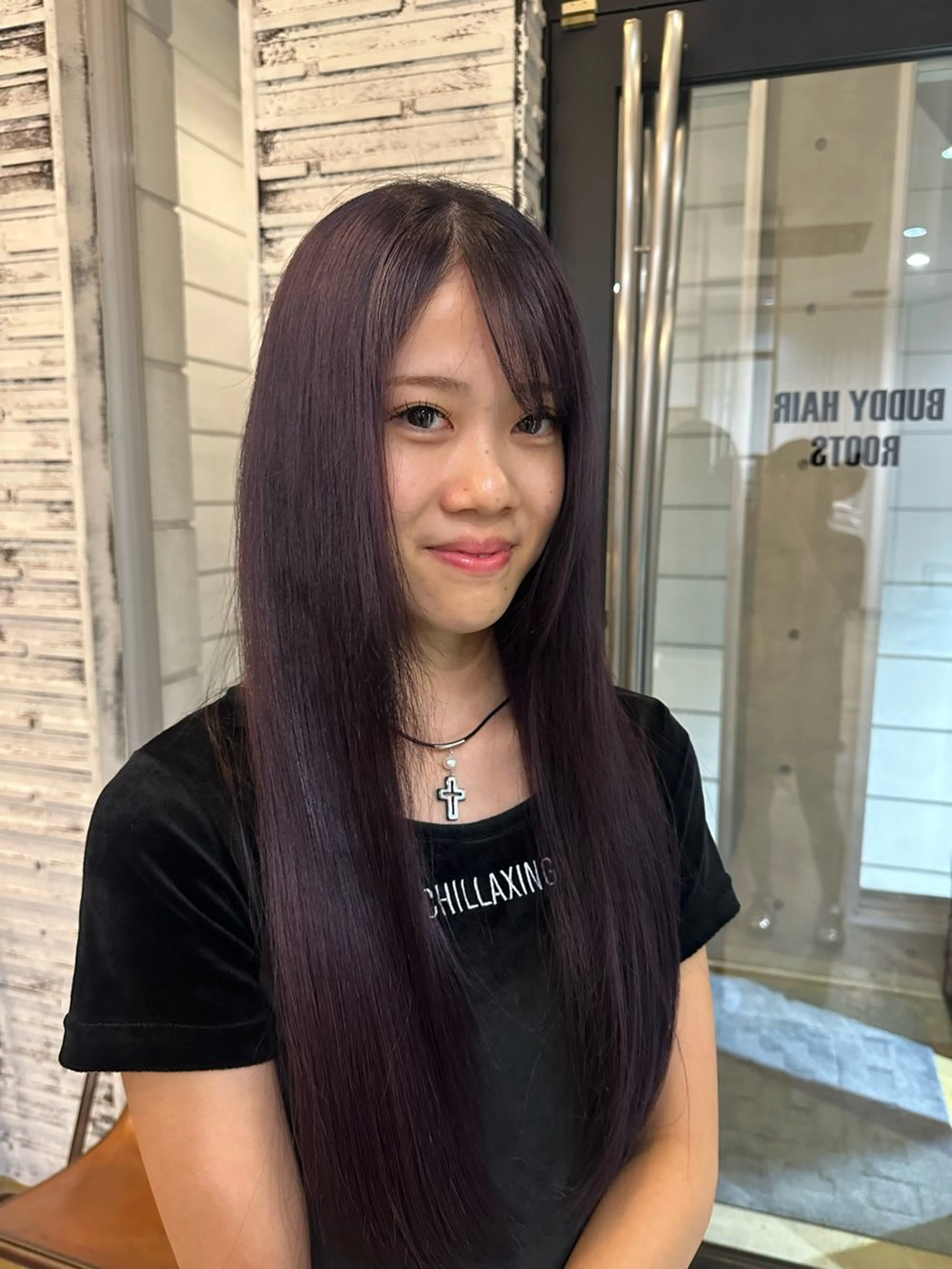 ロング カラー 脇田 光理のヘアスタイル
