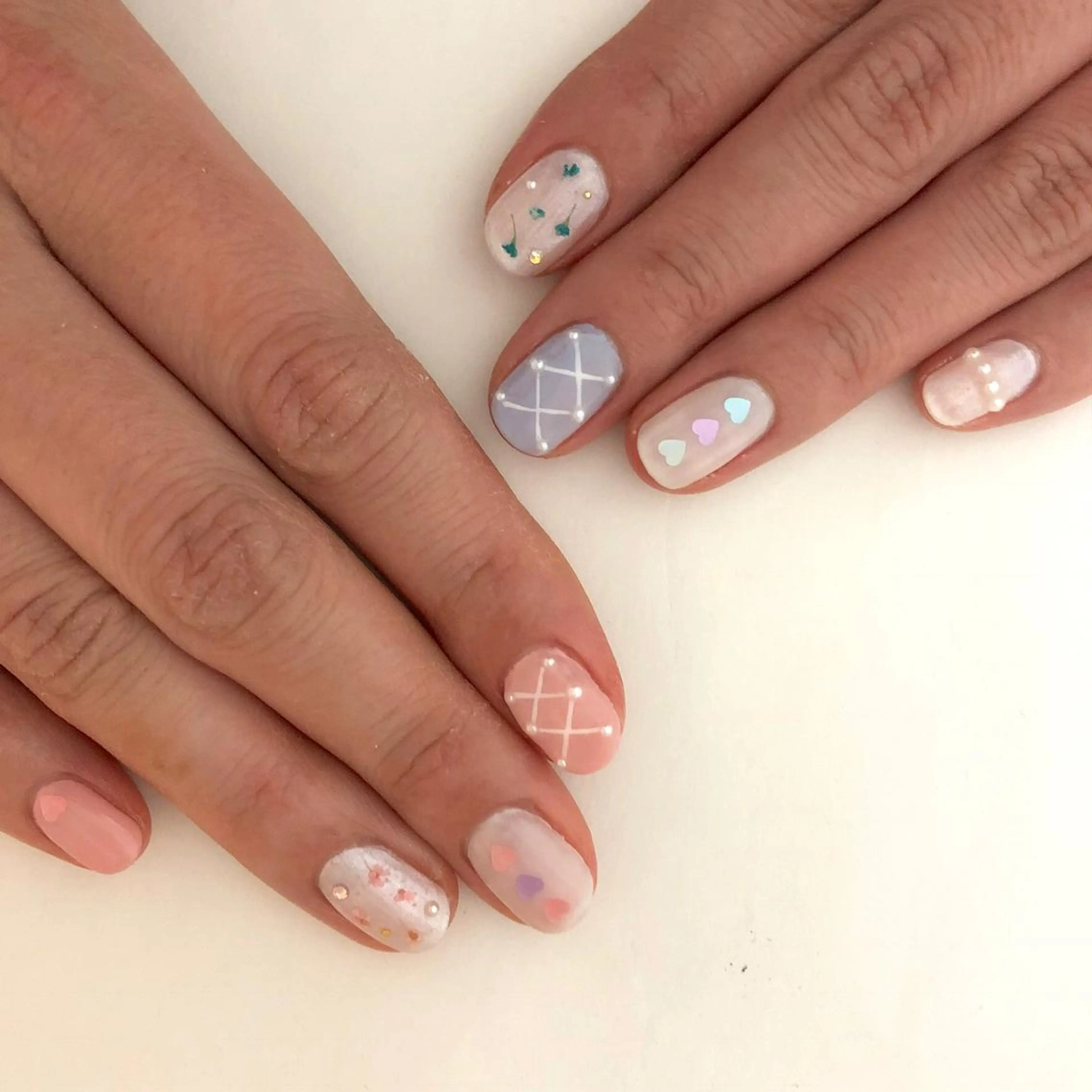 ネイル Sympa 𝓜iwako🐰ᩚのネイルデザイン