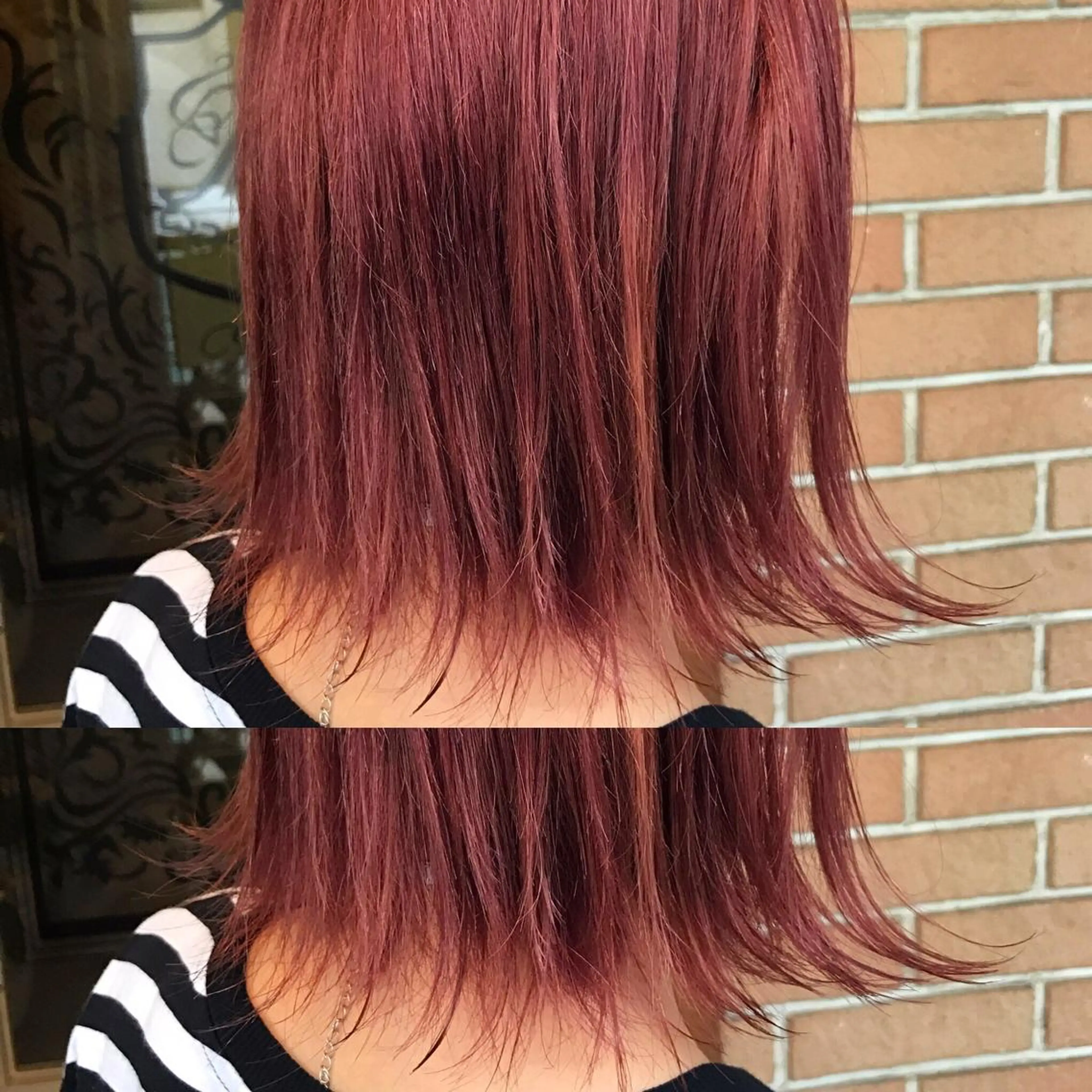 ショート カラー パーマ ヘアアレンジ メンズ キッズ ネイル マツエク・マツパ ダブルカラー ピンクカラー カラーマツエク タンバルモリ ピンク サロンドミルク 原宿のヘアスタイル