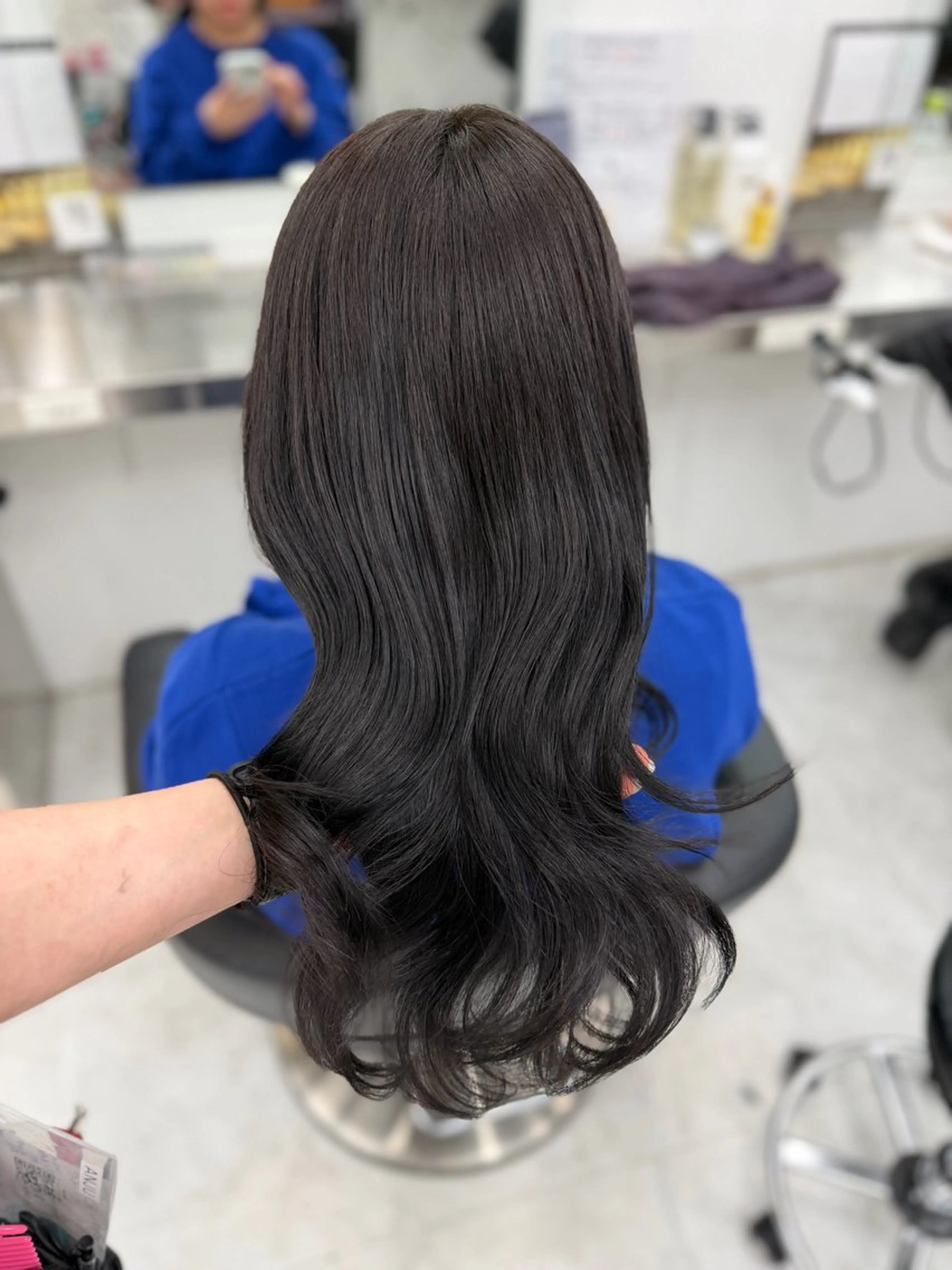 カラー ヘアカラー トリートメント 透ける透明感カラー 🎀anju/渋谷のヘアスタイル