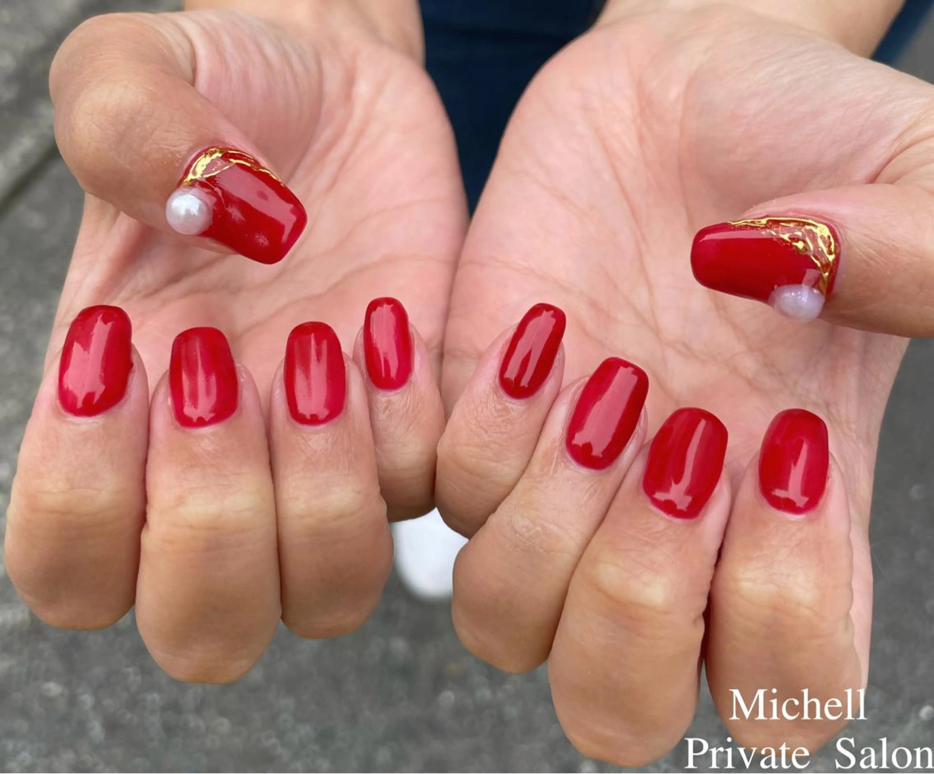 ネイル Michell Pr ivateSalonのネイルデザイン