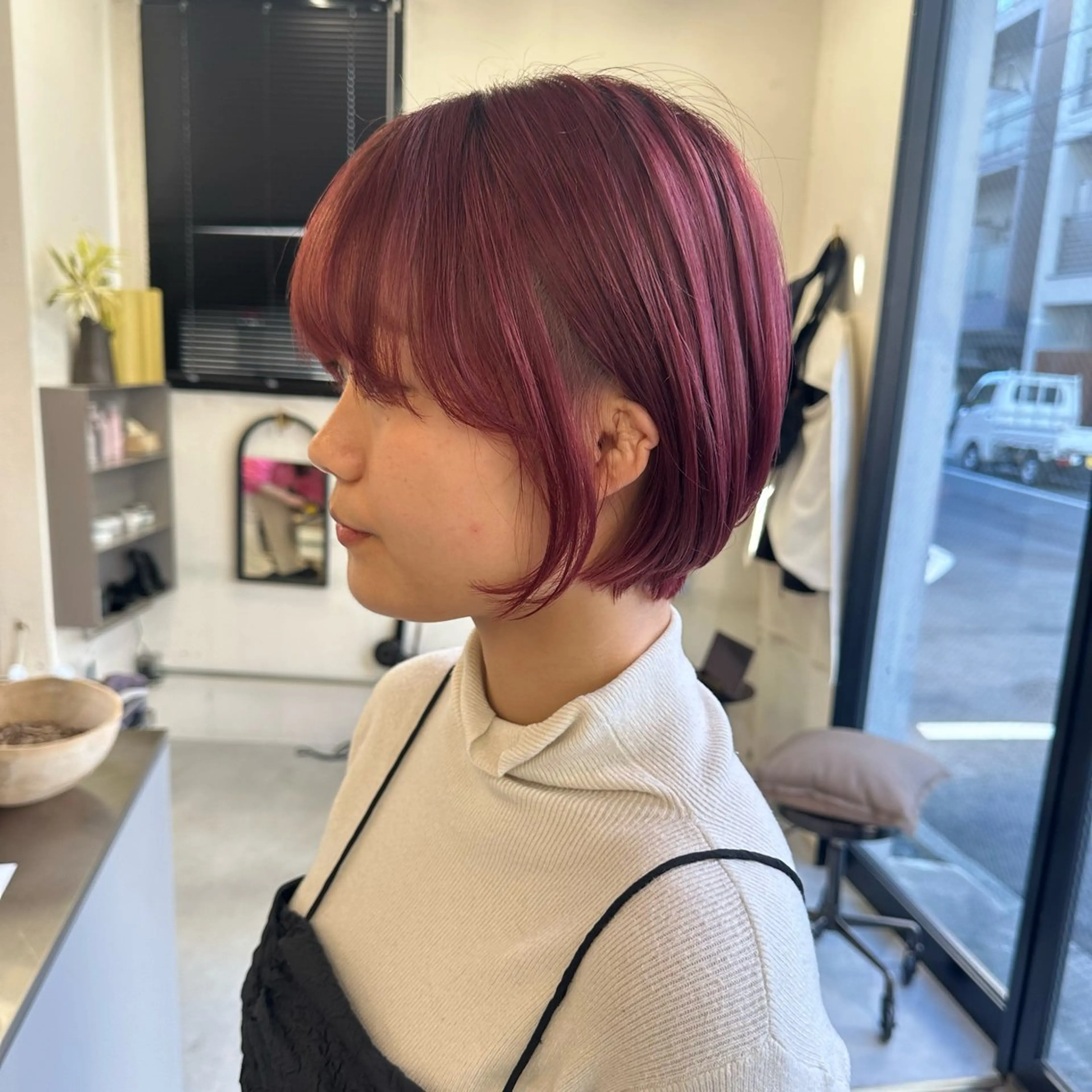 ショート カラー 東京 千駄ヶ谷🫧 hiyori🫧のヘアスタイル