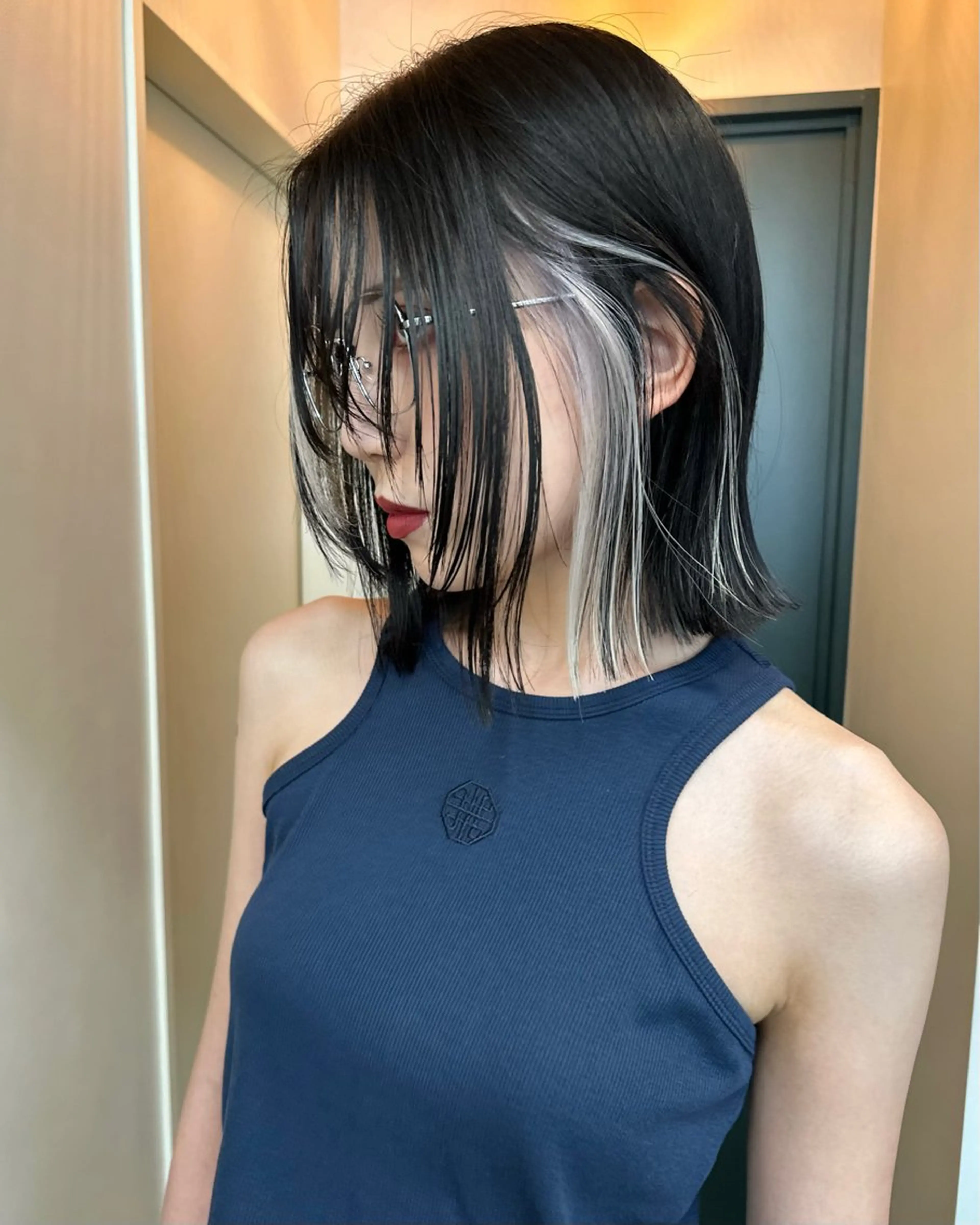 カラー Hiroto/表参道 /暗髪/モード♠️のヘアスタイル