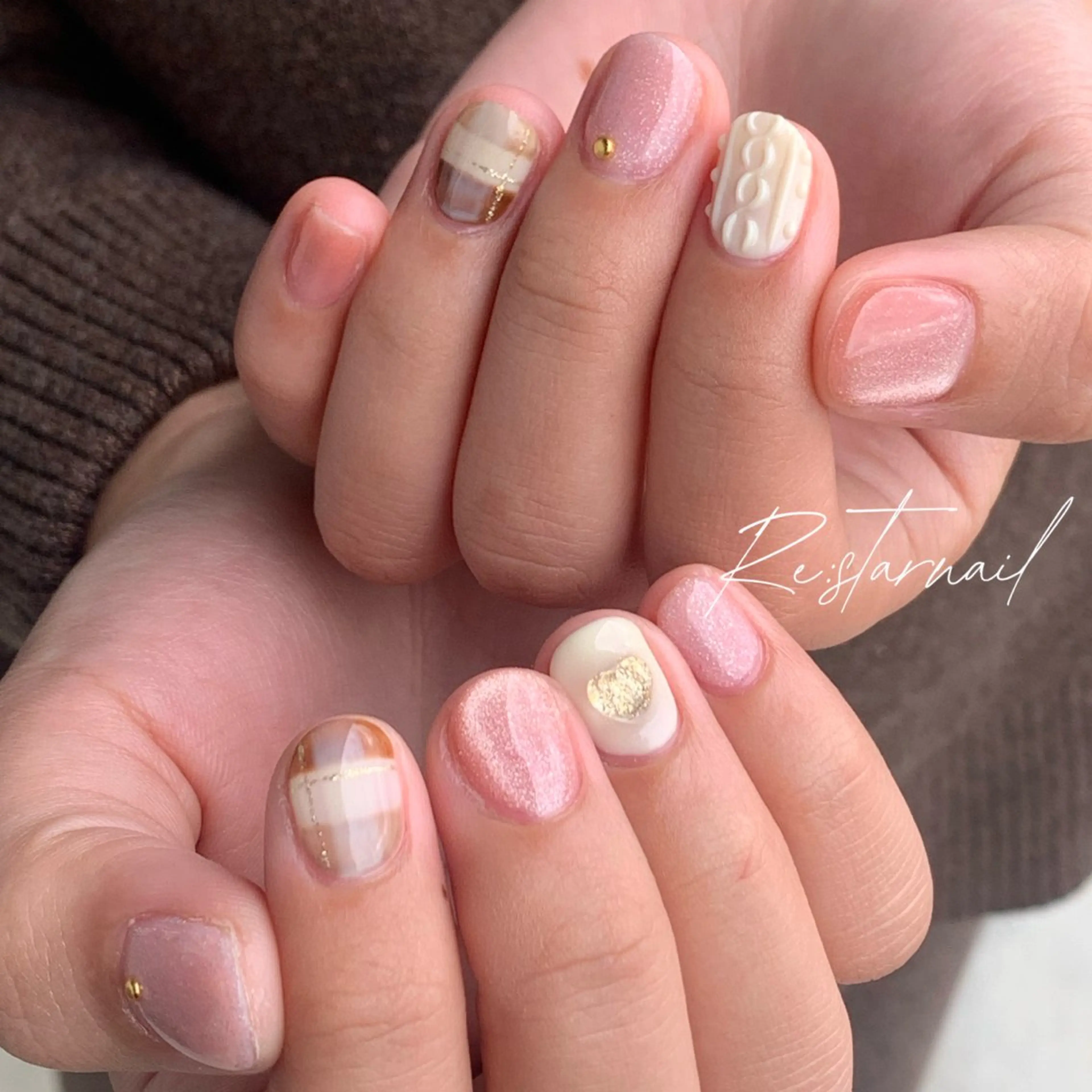 ネイル ハンドネイル Re:star nail薬院/今泉のネイルデザイン