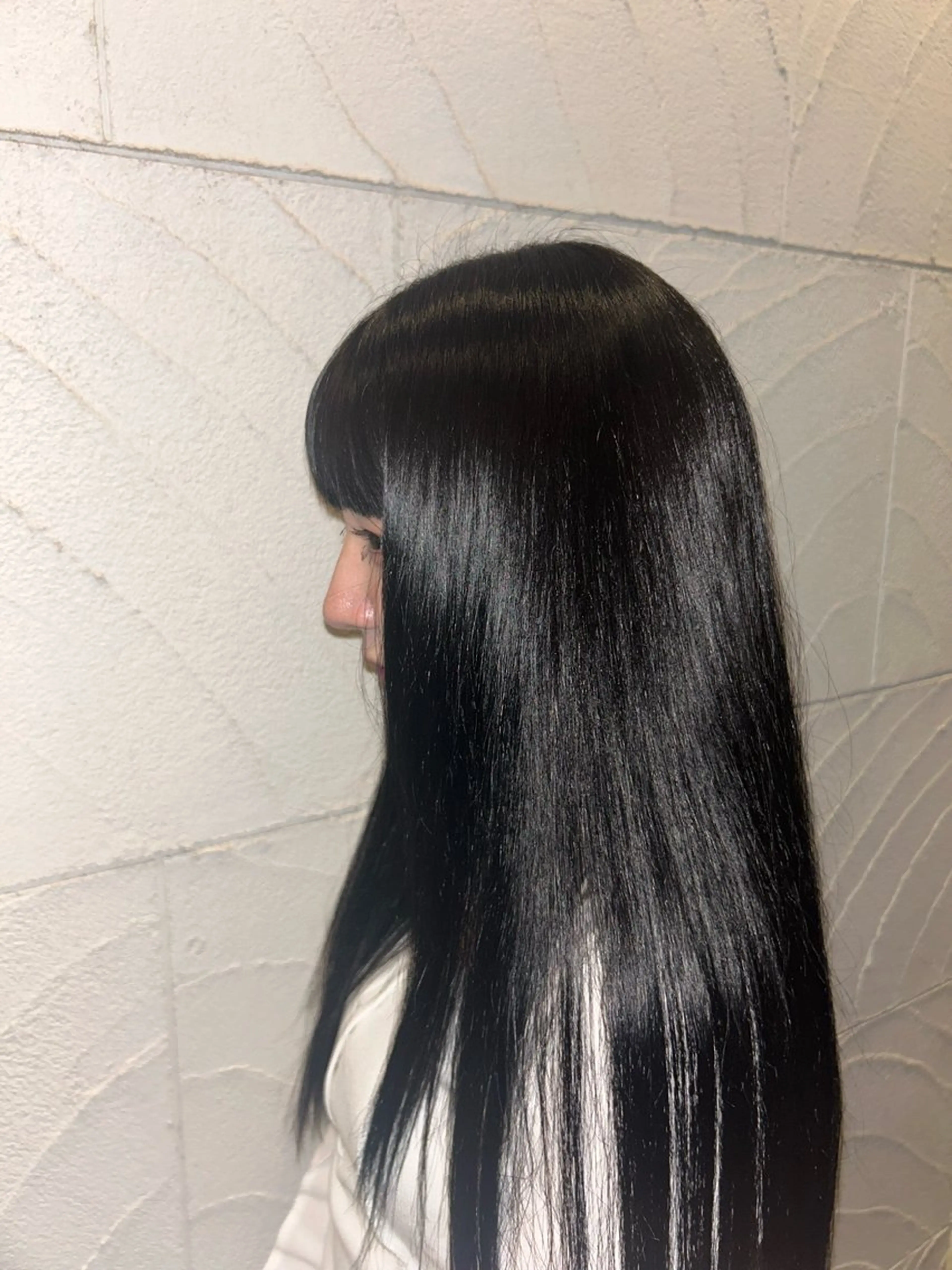 ロング ヘアカラー 平井 咲紀のヘアスタイル