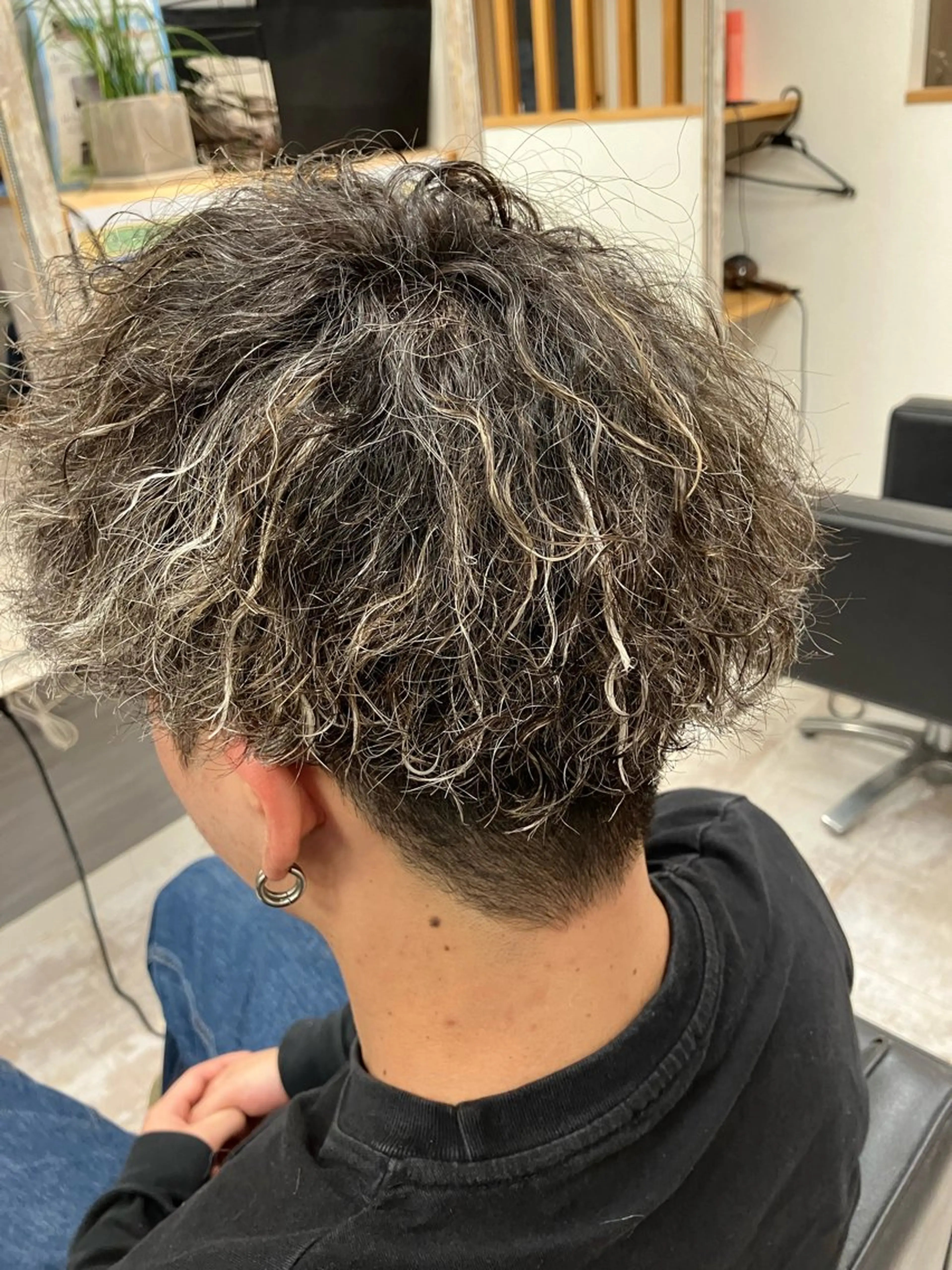 パーマ メンズ カット ヘアカラー パーマ メンズ特化/パーマ/ フェードWATARUのヘアスタイル