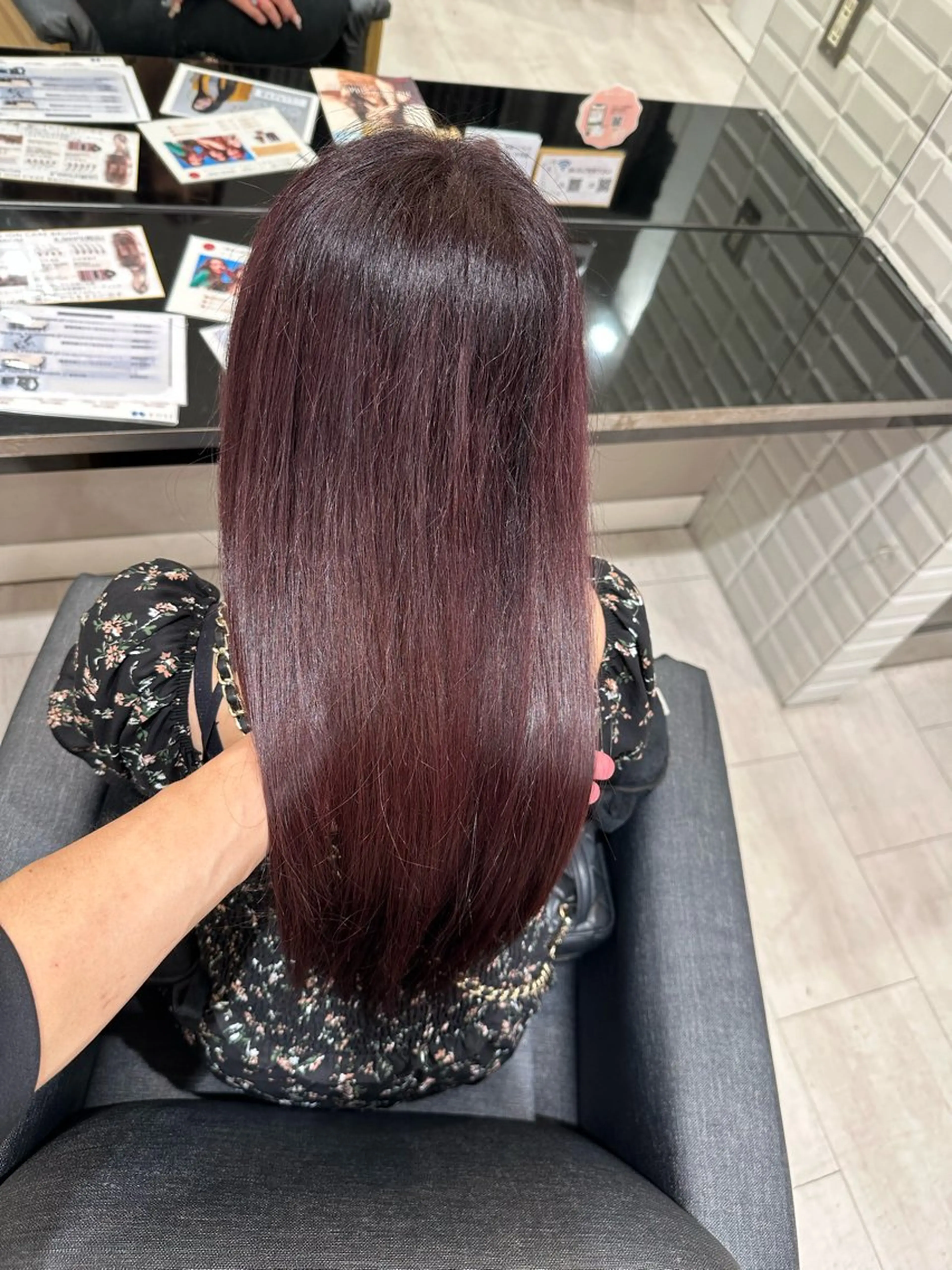 カラー カット ヘアカラー パーマ unique 松原吹季のヘアスタイル