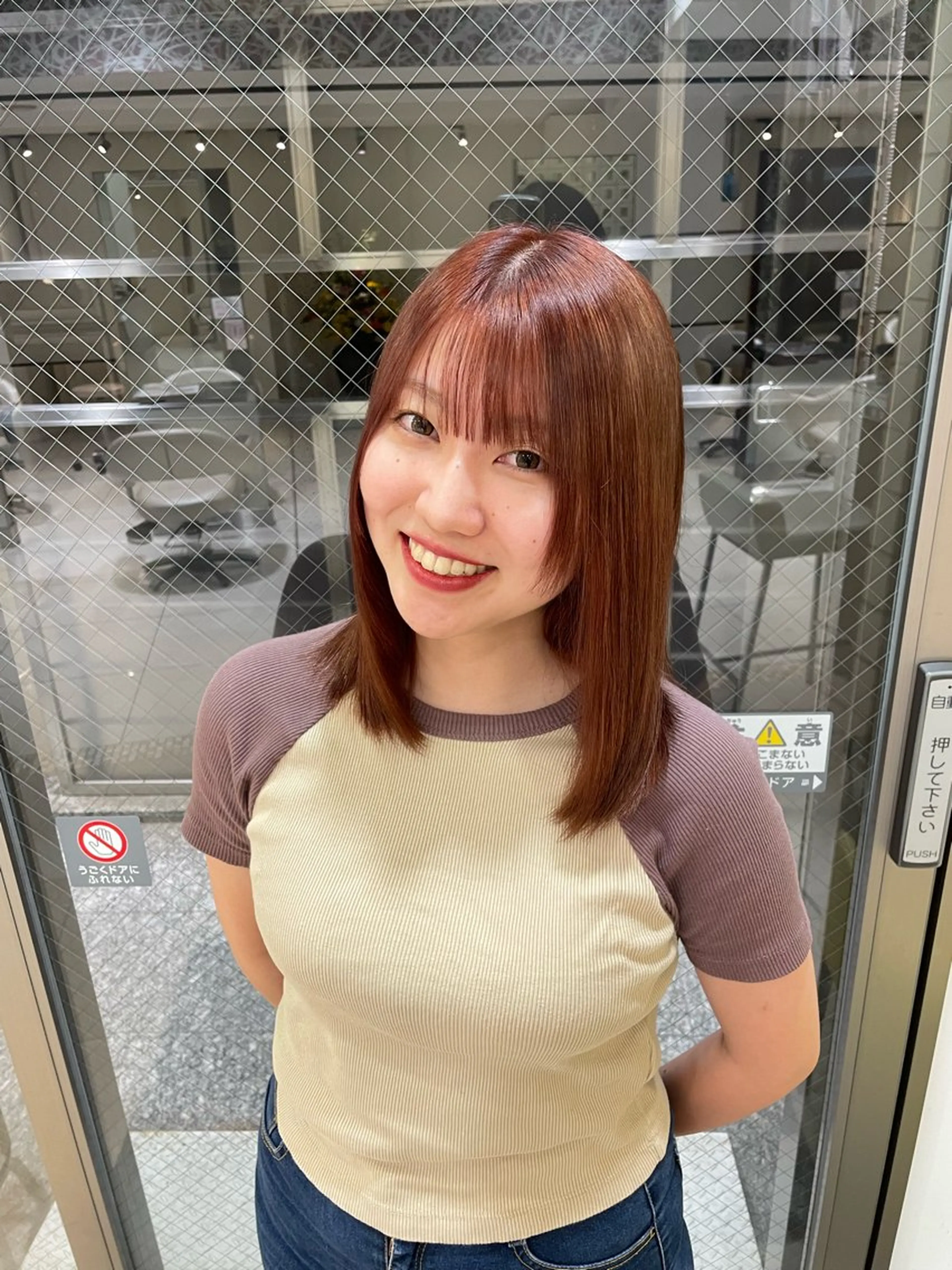 ロング カラー ZENKO国分寺所属・まるやま ひなこ/艶髪カラーのヘアスタイル