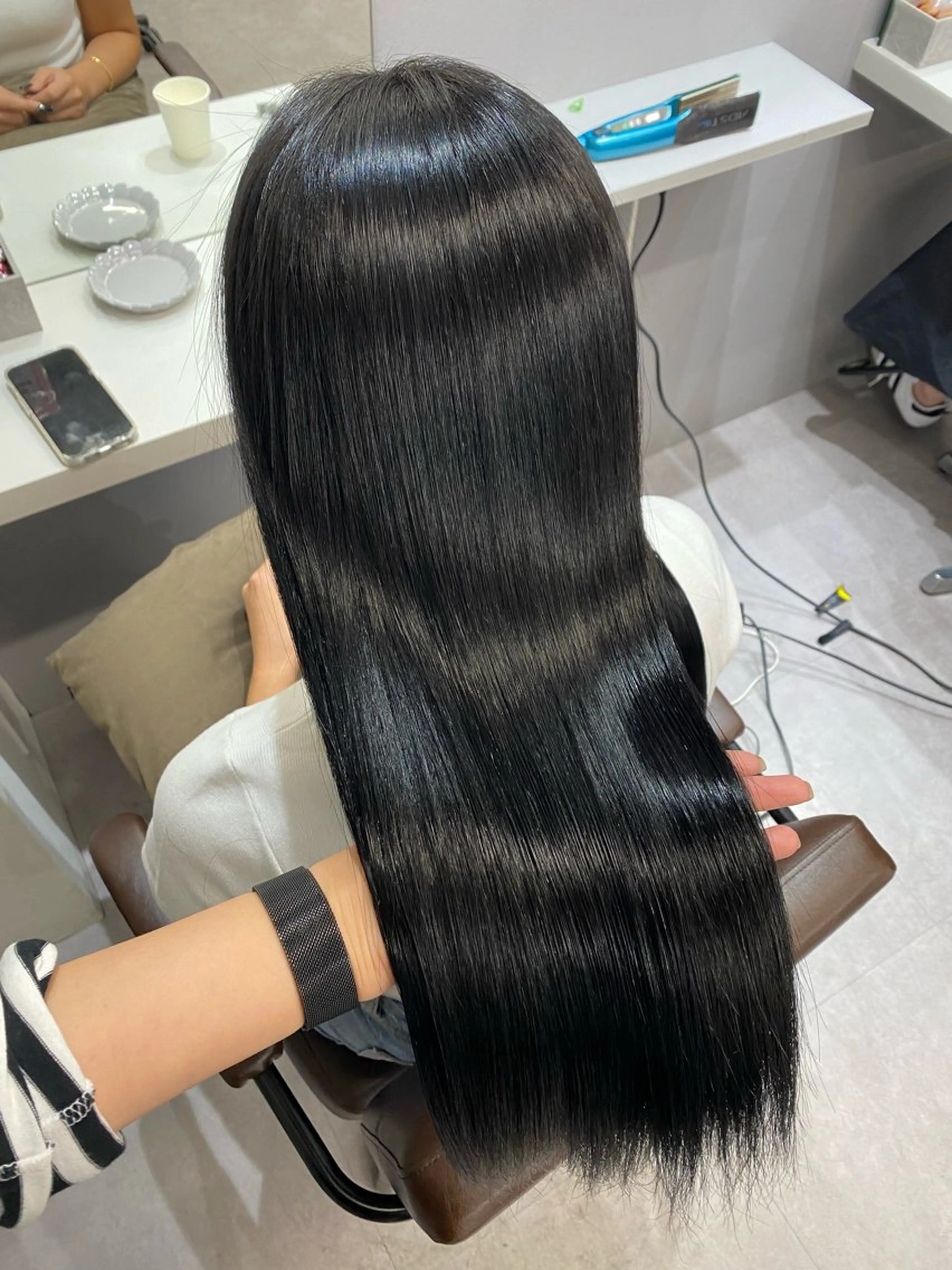 ロング 艶髪/縮毛矯正/ Core mikuaのヘアスタイル