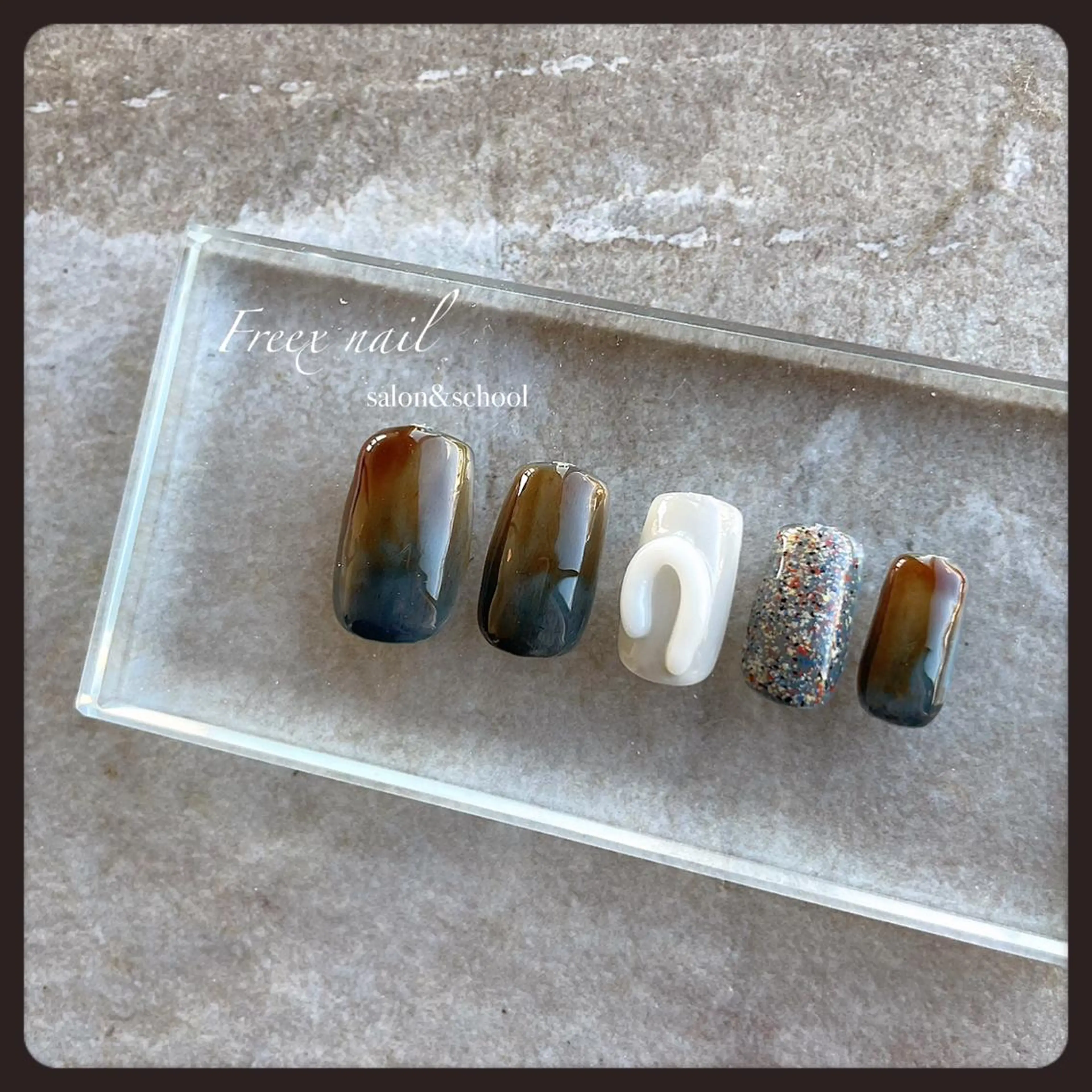 ネイル ニュアンスネイル ハンドネイル ハンドケア freex nail /ニュアンス/個性派のネイルデザイン