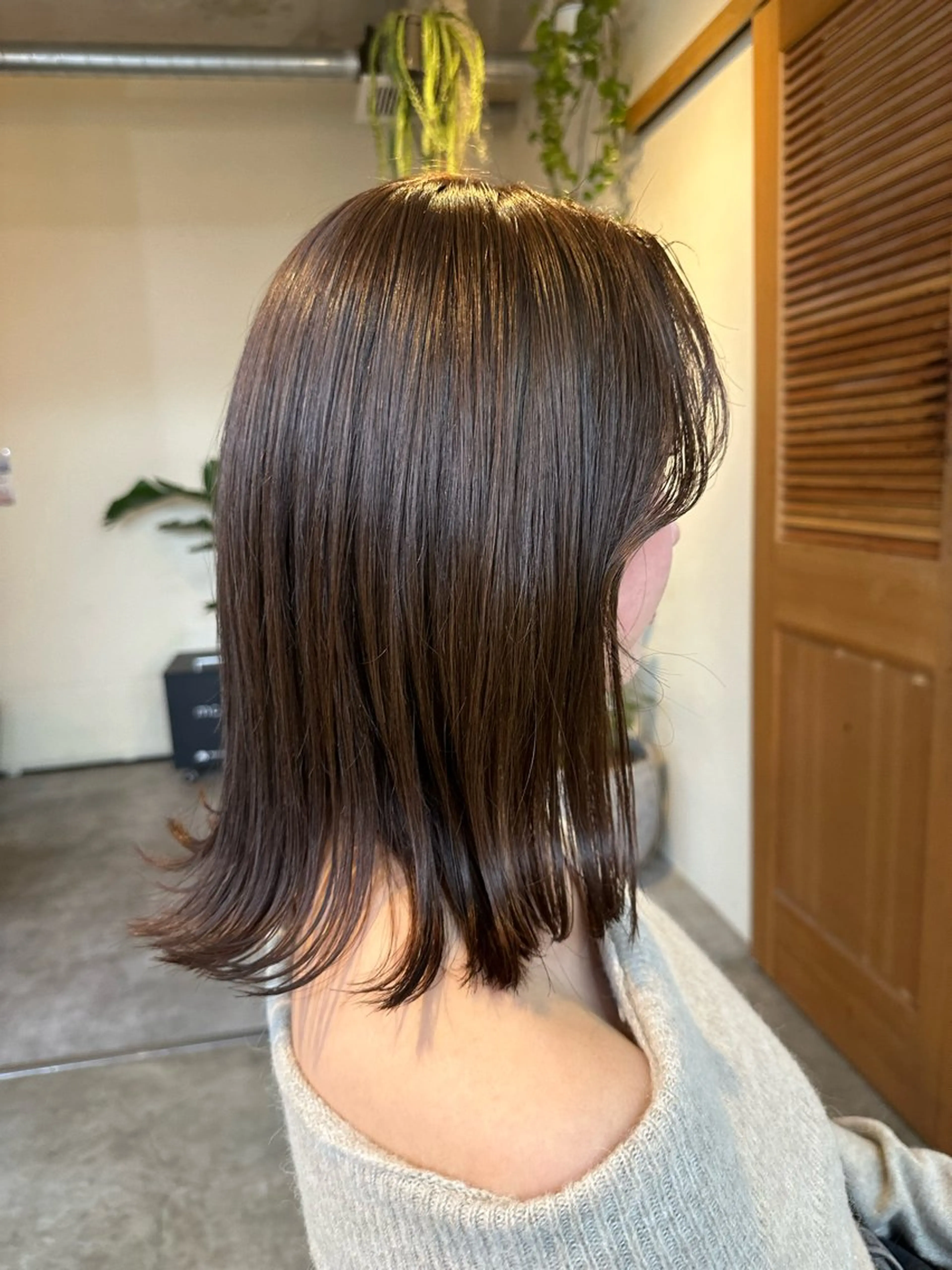 ミディアム 大山 みしろのヘアスタイル