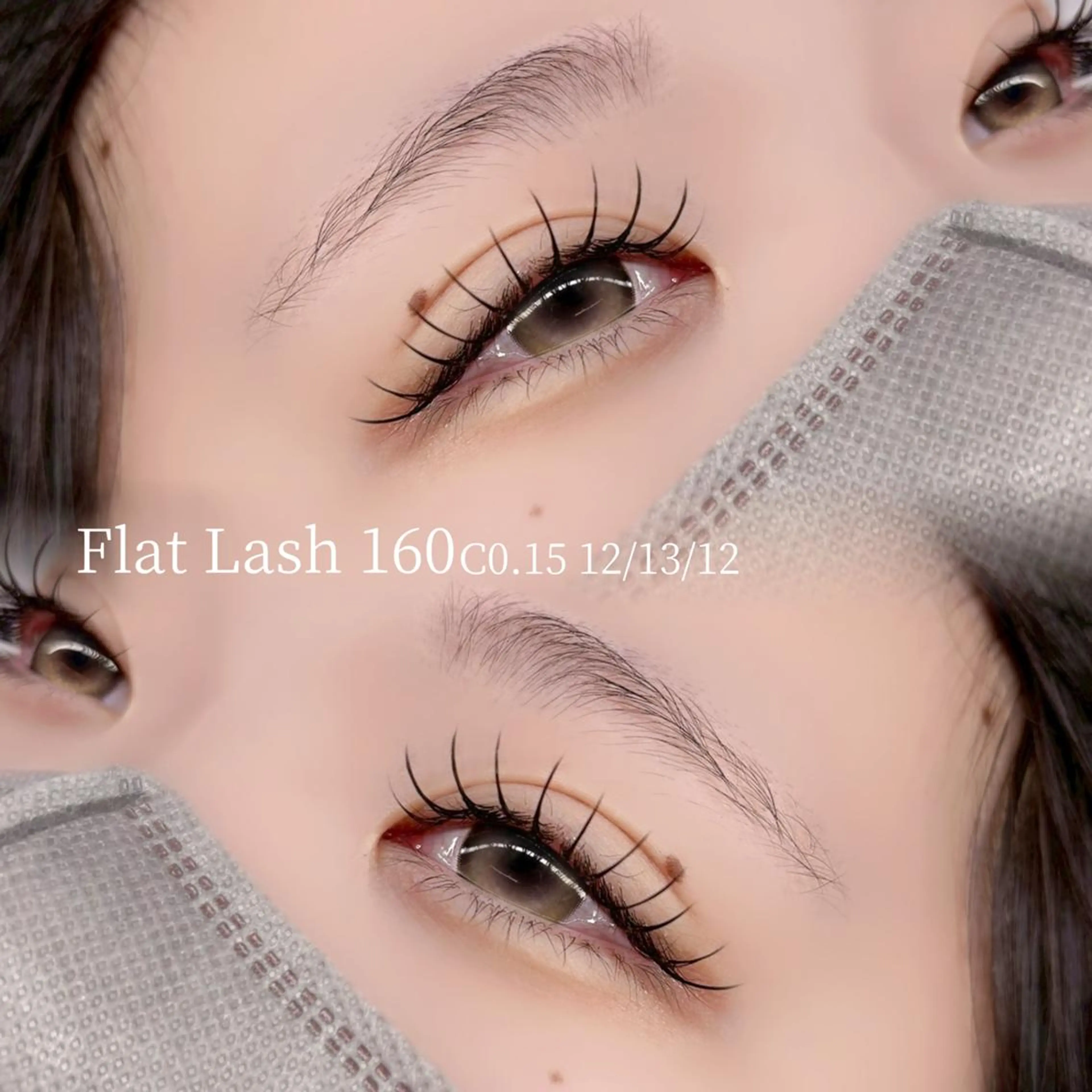 【U35】オフ無し🥀LEDフラットラッシュ120本🥀LCカール+¥500の写真