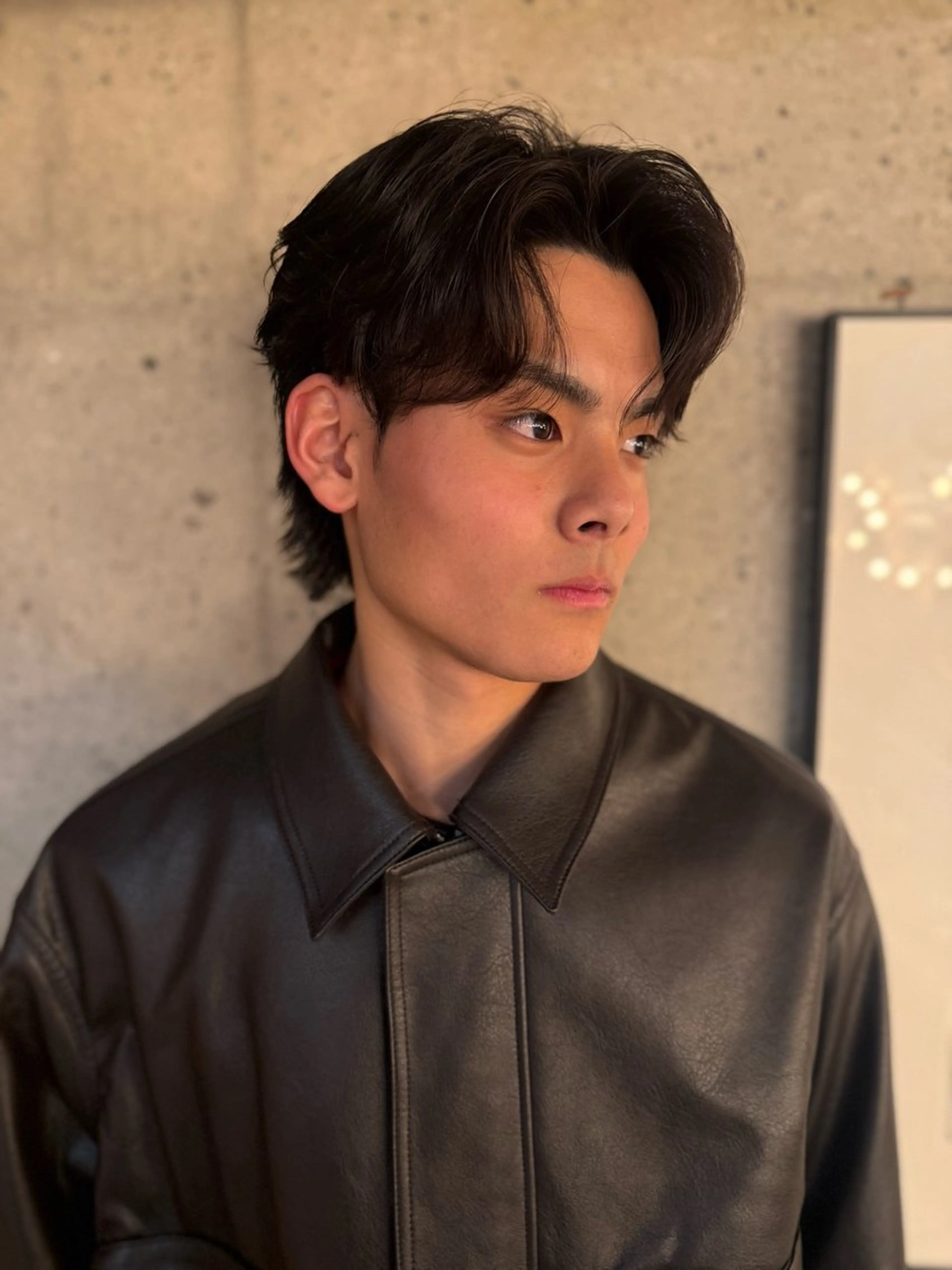 メンズニュアンス・フェザーなどスタンダードパーマです！！の写真