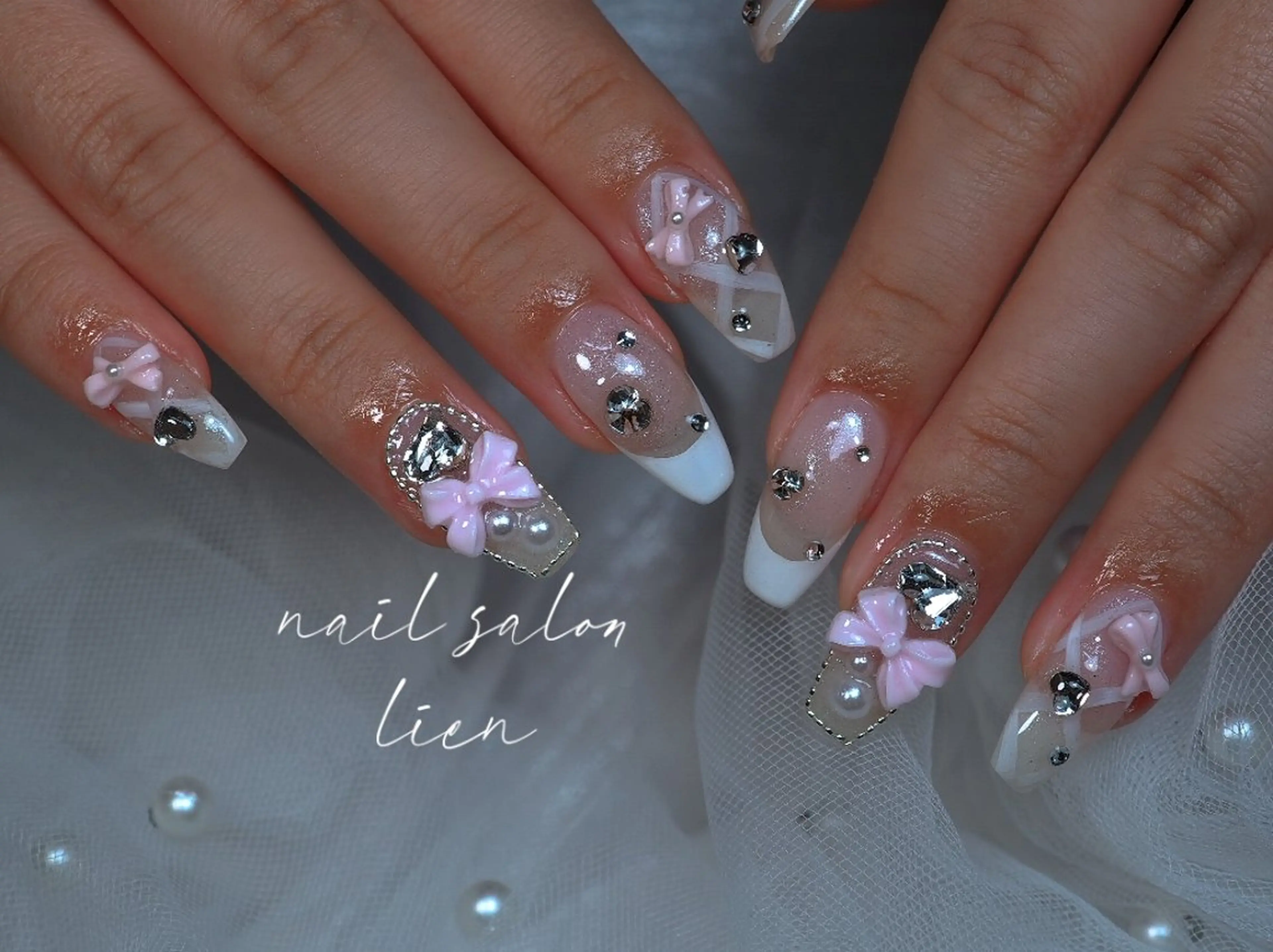 ネイル アートネイル ハンドネイル プライベートサロン lienのネイルデザイン