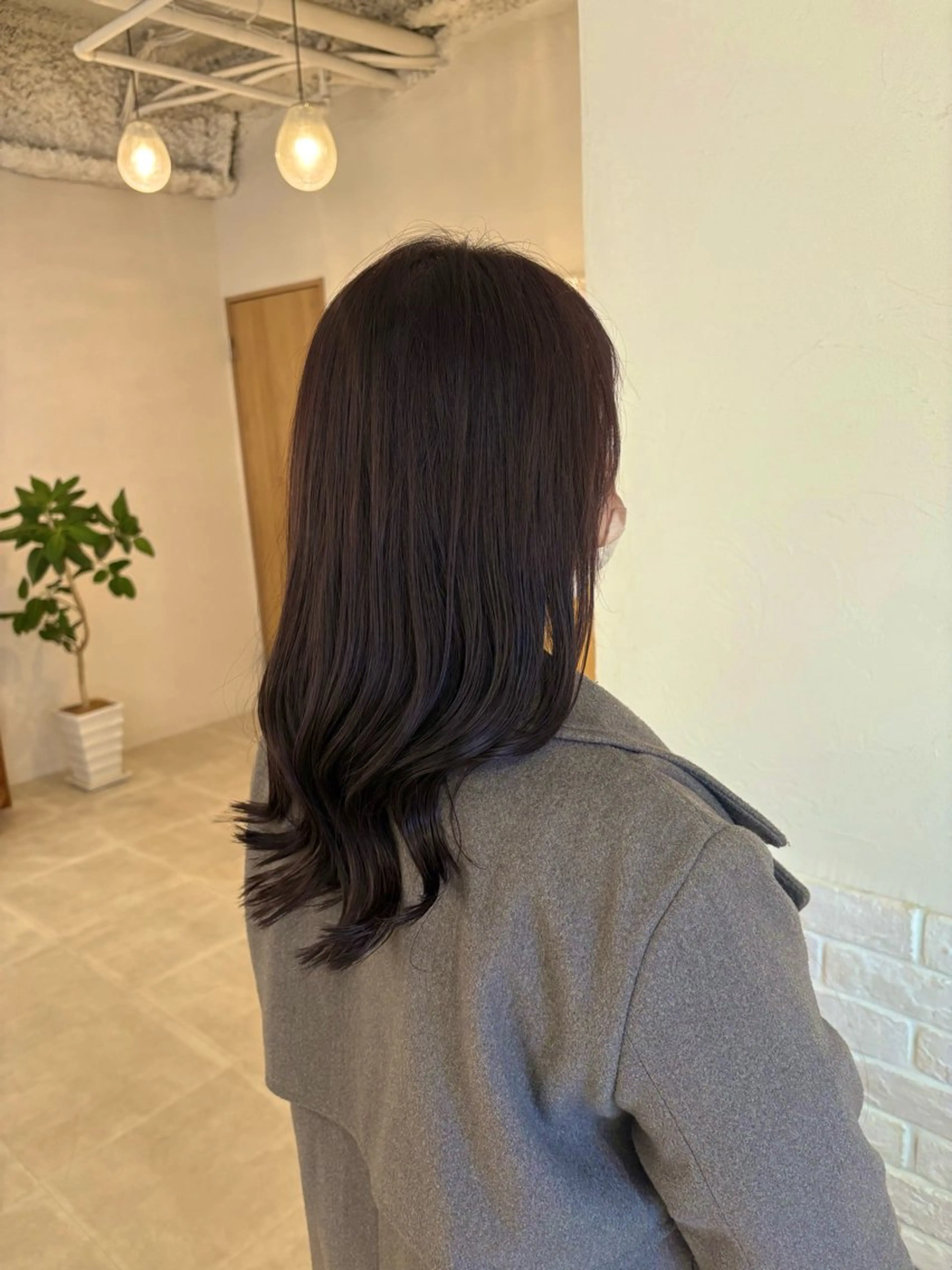 ロング カラー ヘアアレンジ 大西 杏依のヘアスタイル