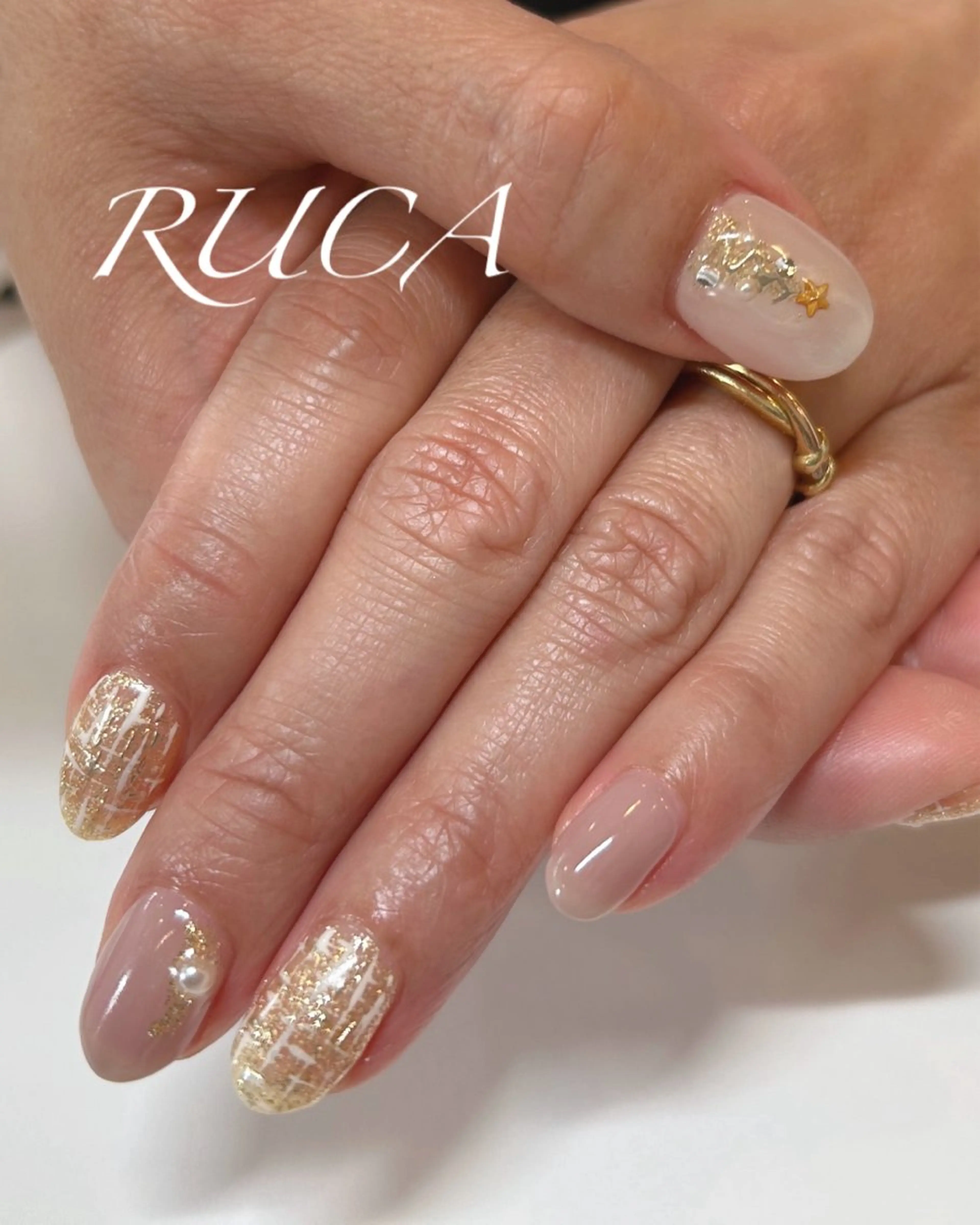 ネイル RUCA 枝のネイルデザイン