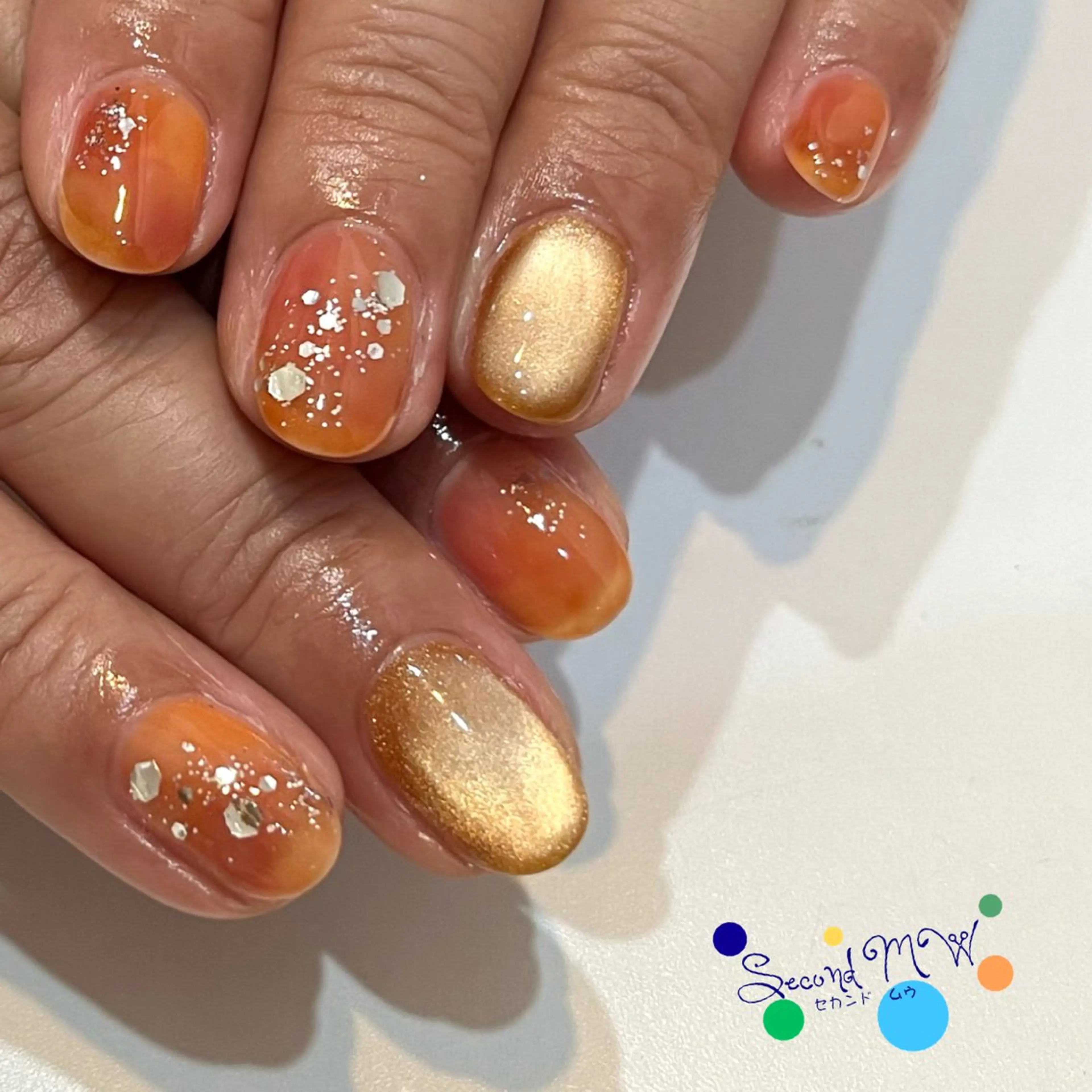 ネイル ハンドネイル Second   MW所属・SecondMW _nail 　川連のネイルデザイン