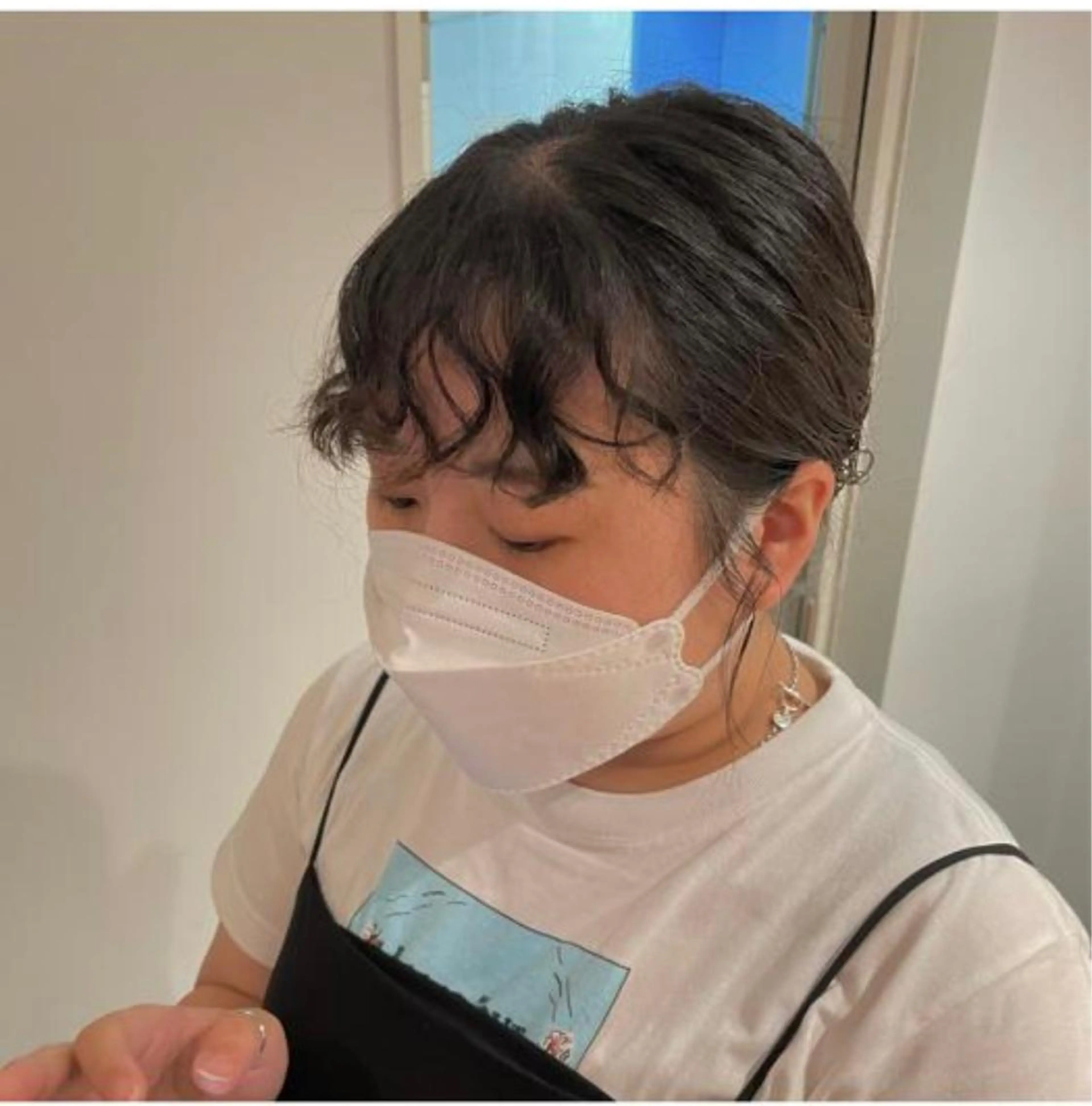 パーマ 暖色カラーボブカット 🍇⛄️佐藤愛里のヘアスタイル