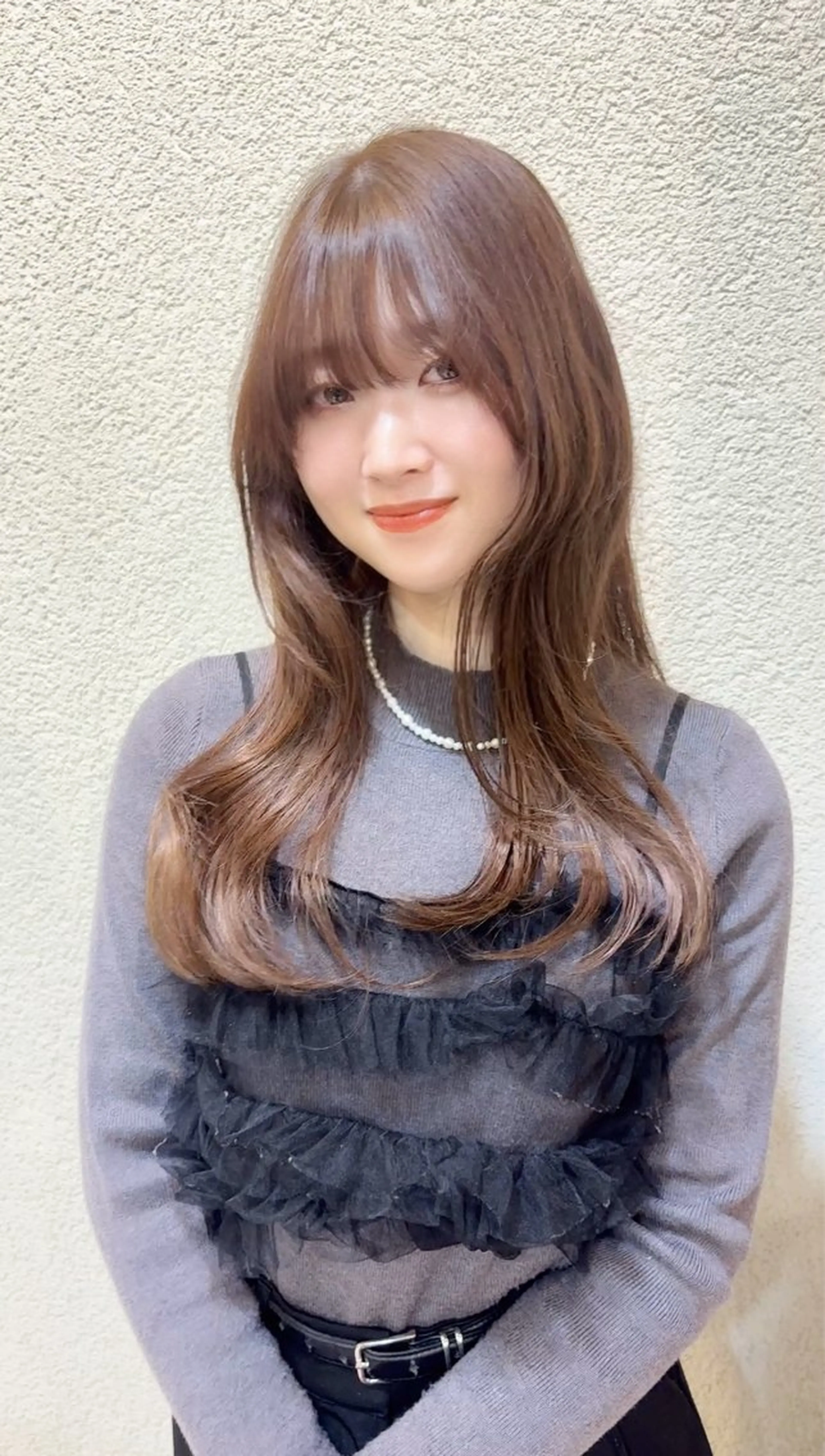 ミディアム カラー ブラウンカラー チョコレートブラウン 野中 大河のヘアスタイル