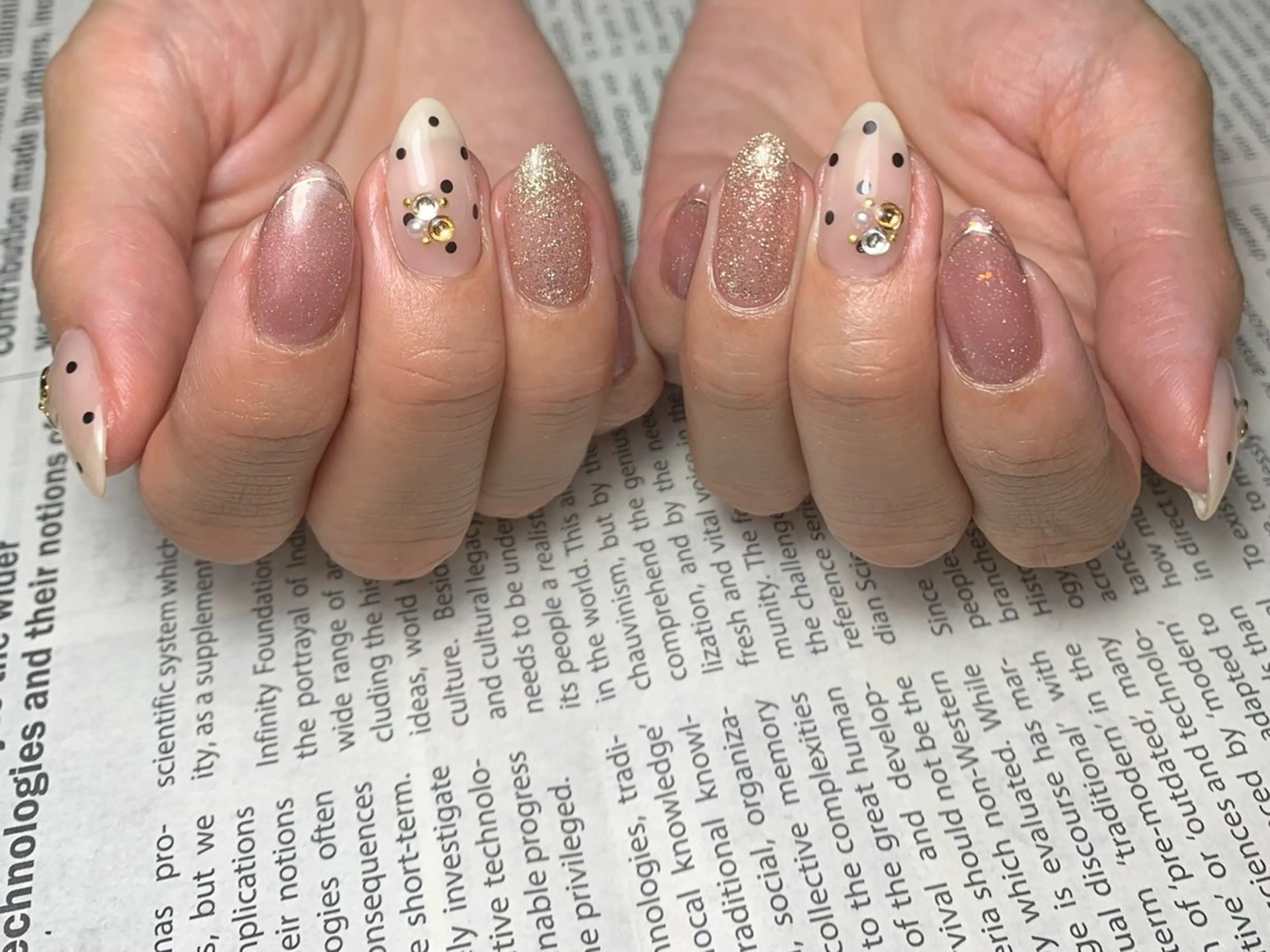 ネイル ジェルネイル ハンドネイル Mnailsalon フィルイン対応サロンのネイルデザイン