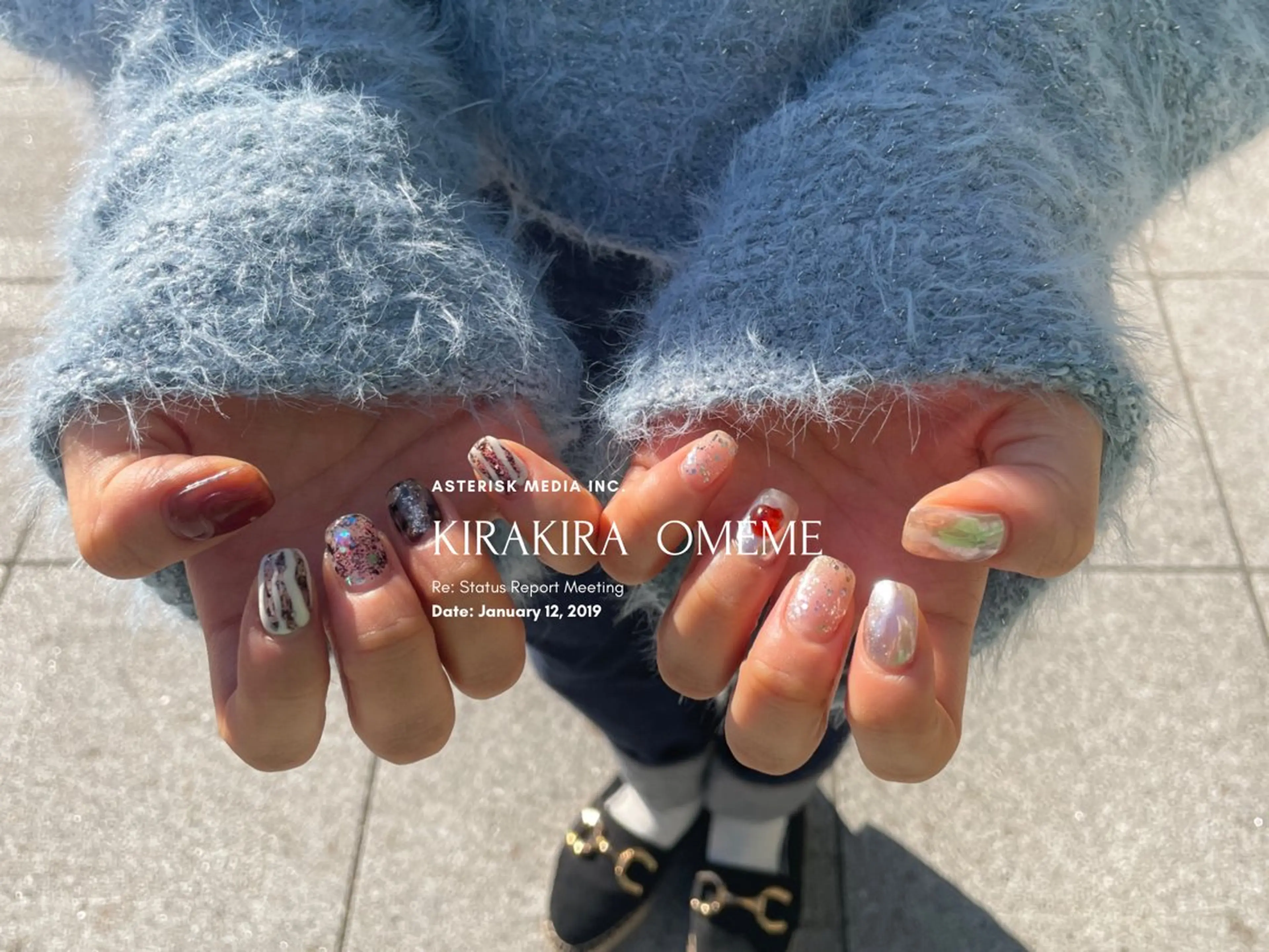 ネイル kirakira omemeのネイルデザイン