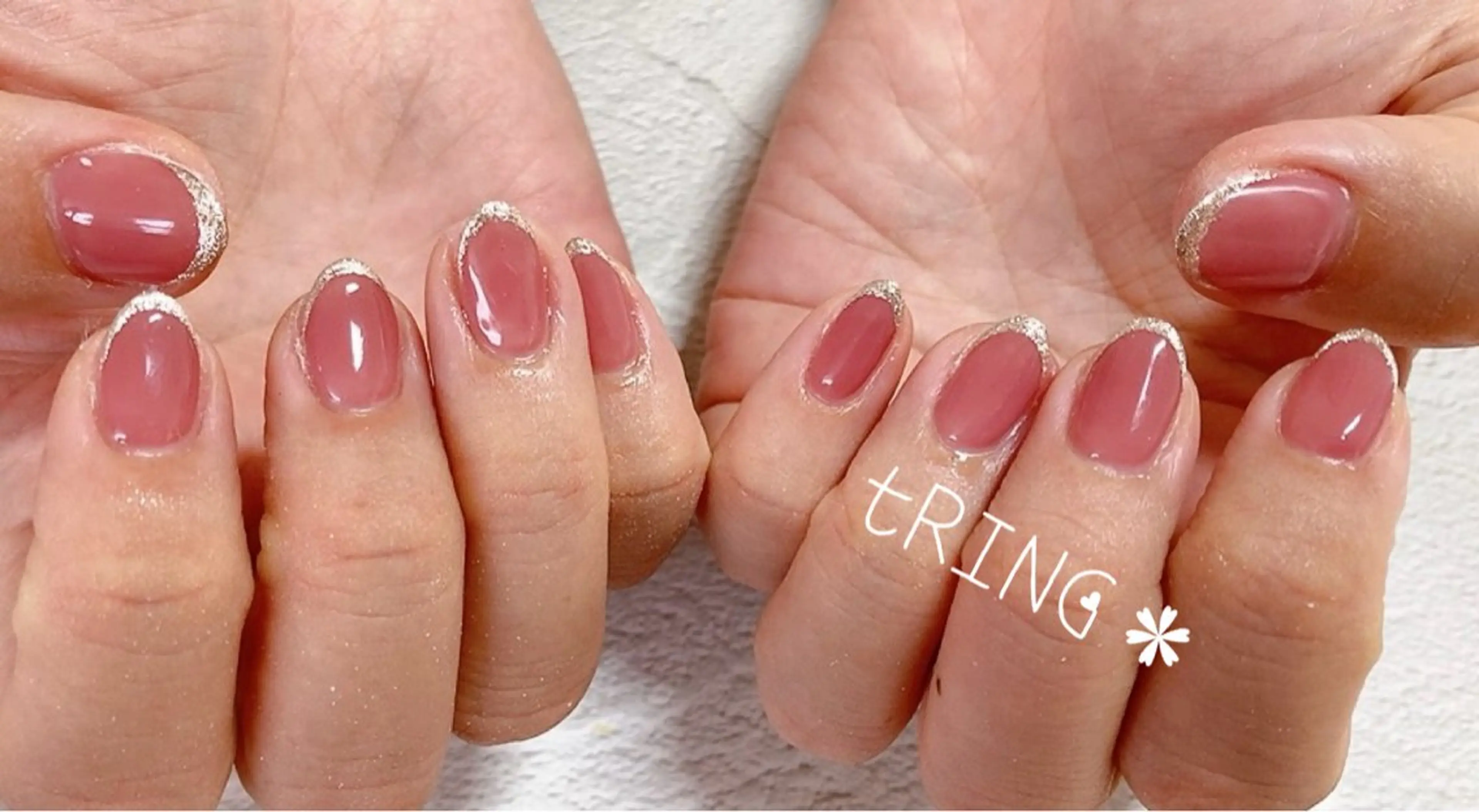 ネイル ハンドネイル tRING＊ しいの木台のネイルデザイン
