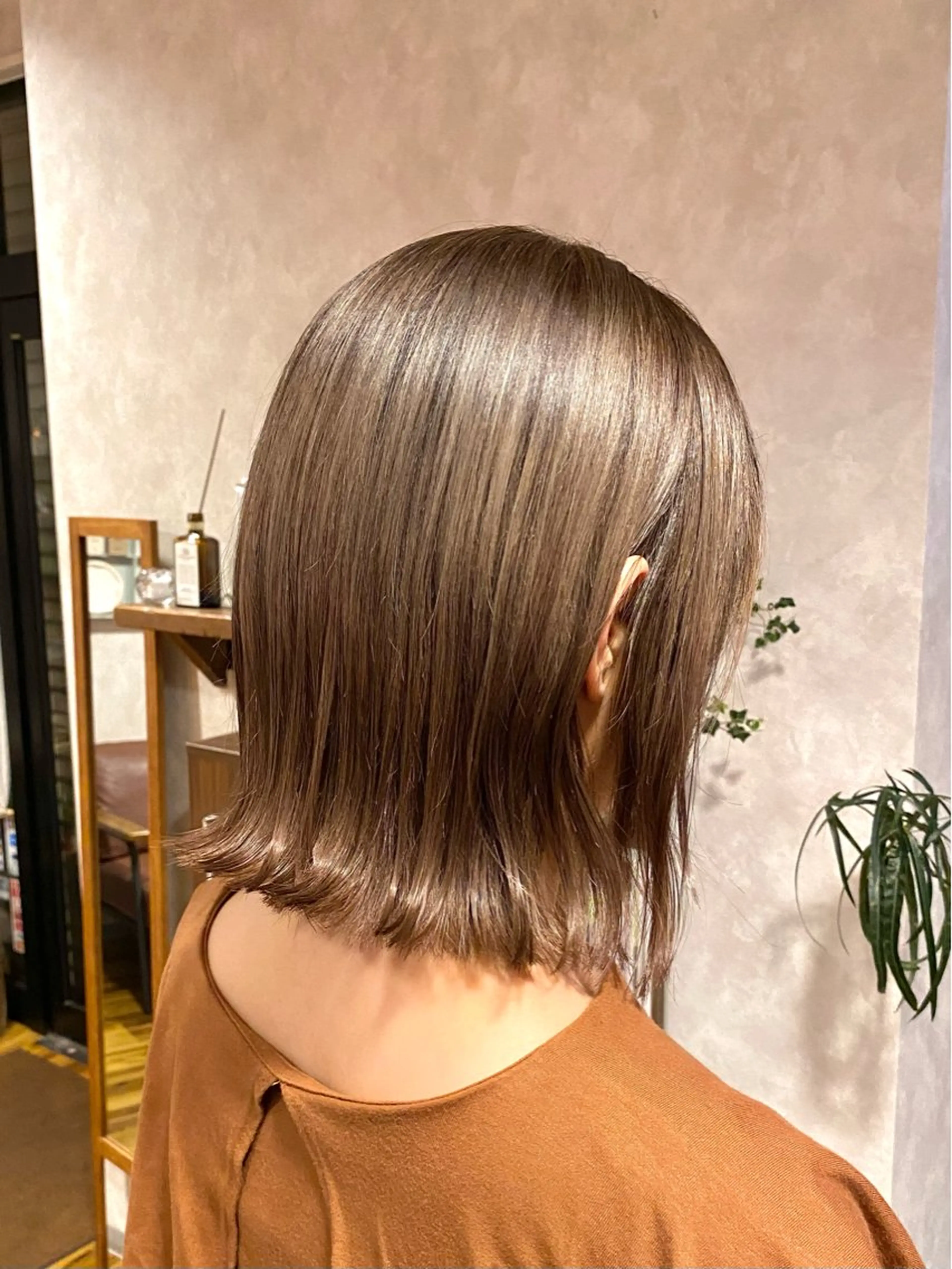 ミディアム ヘアカラー トリートメント CROCHE クロッシュのヘアスタイル