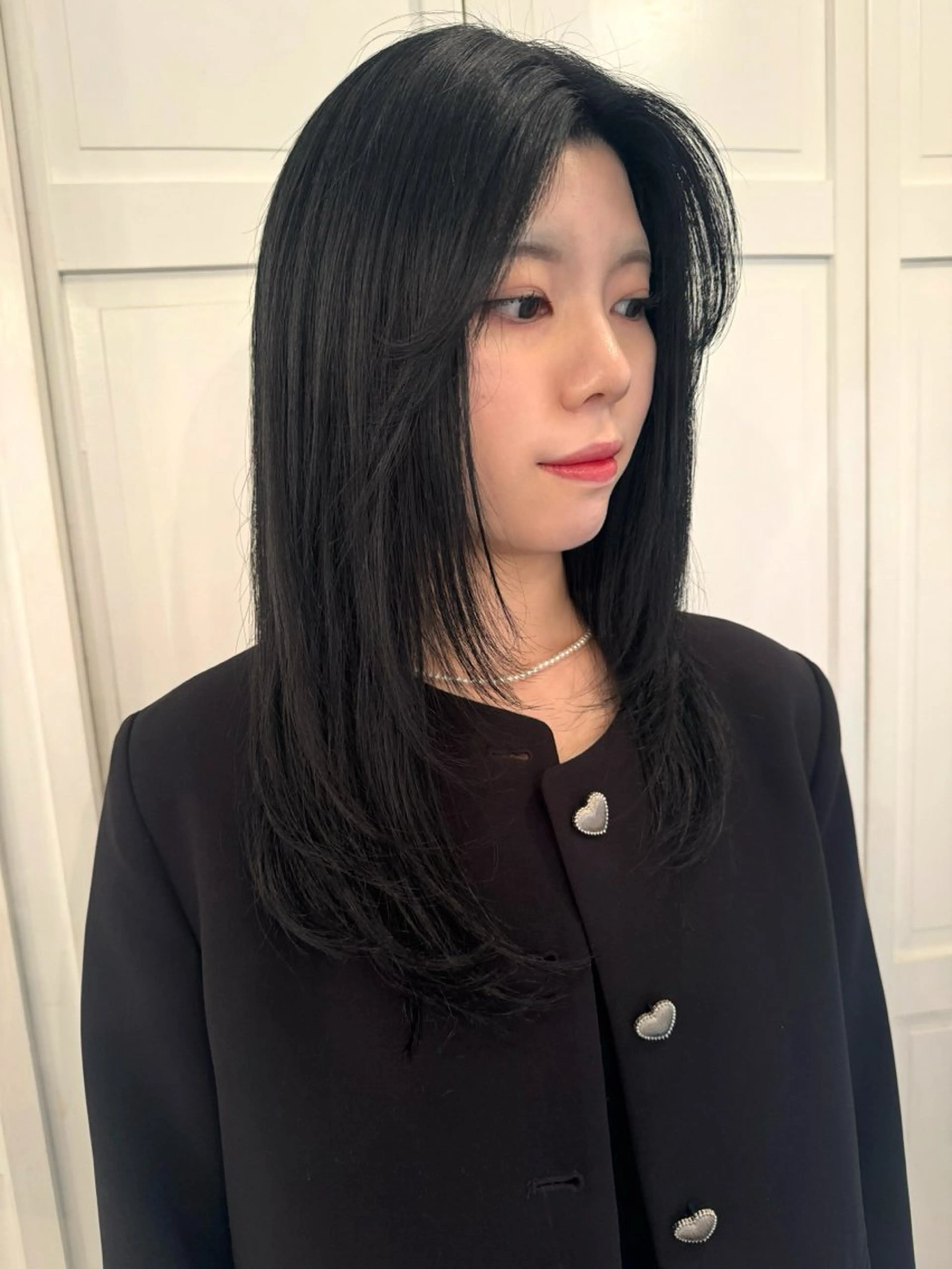 カラー カット ヘアカラー ブリーチカラー🎀 韓国風/寺門美優のヘアスタイル