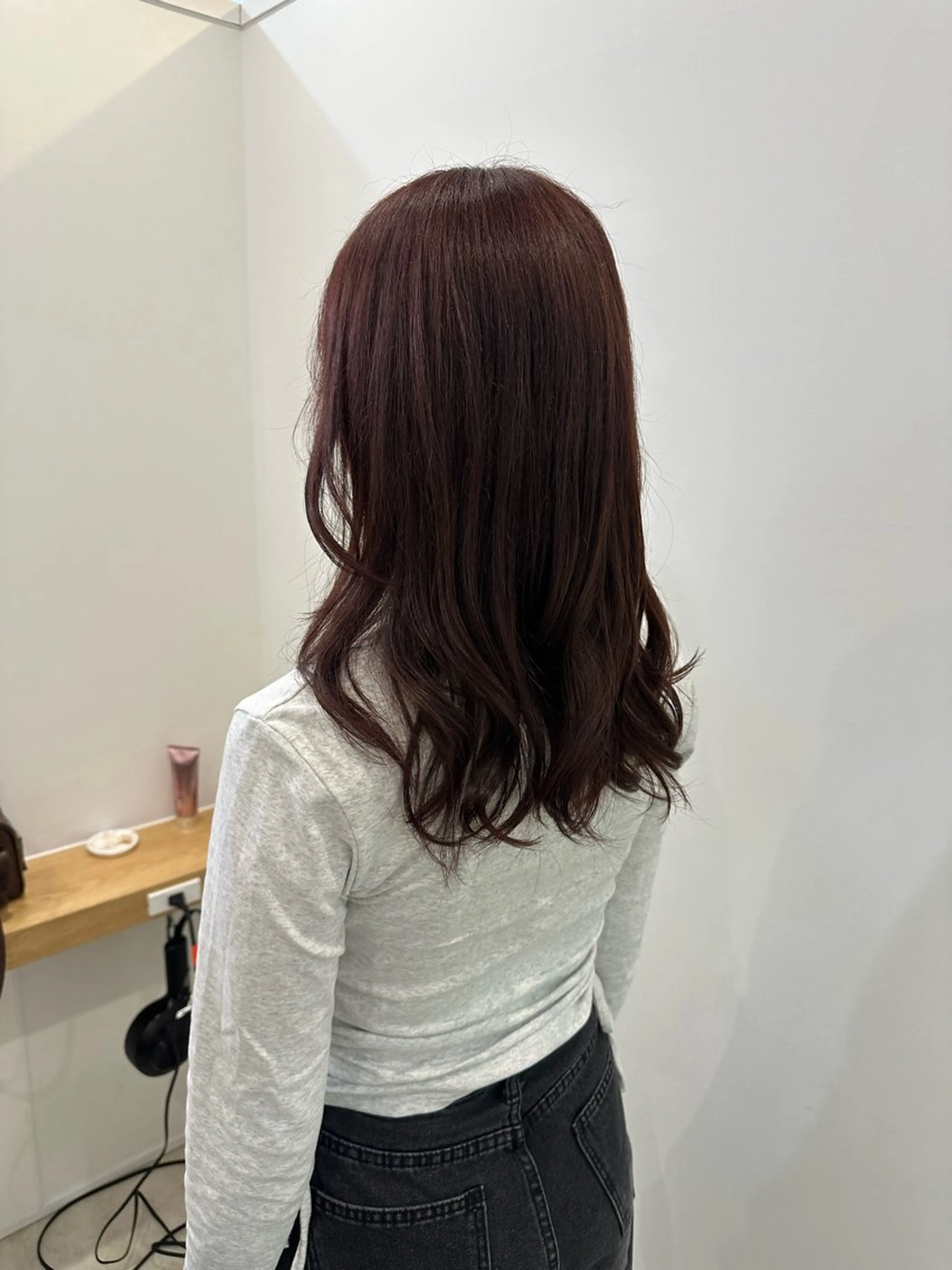 セミロング カラー カット ヘアカラー レイヤー/ナチュラル 💐nao.のヘアスタイル