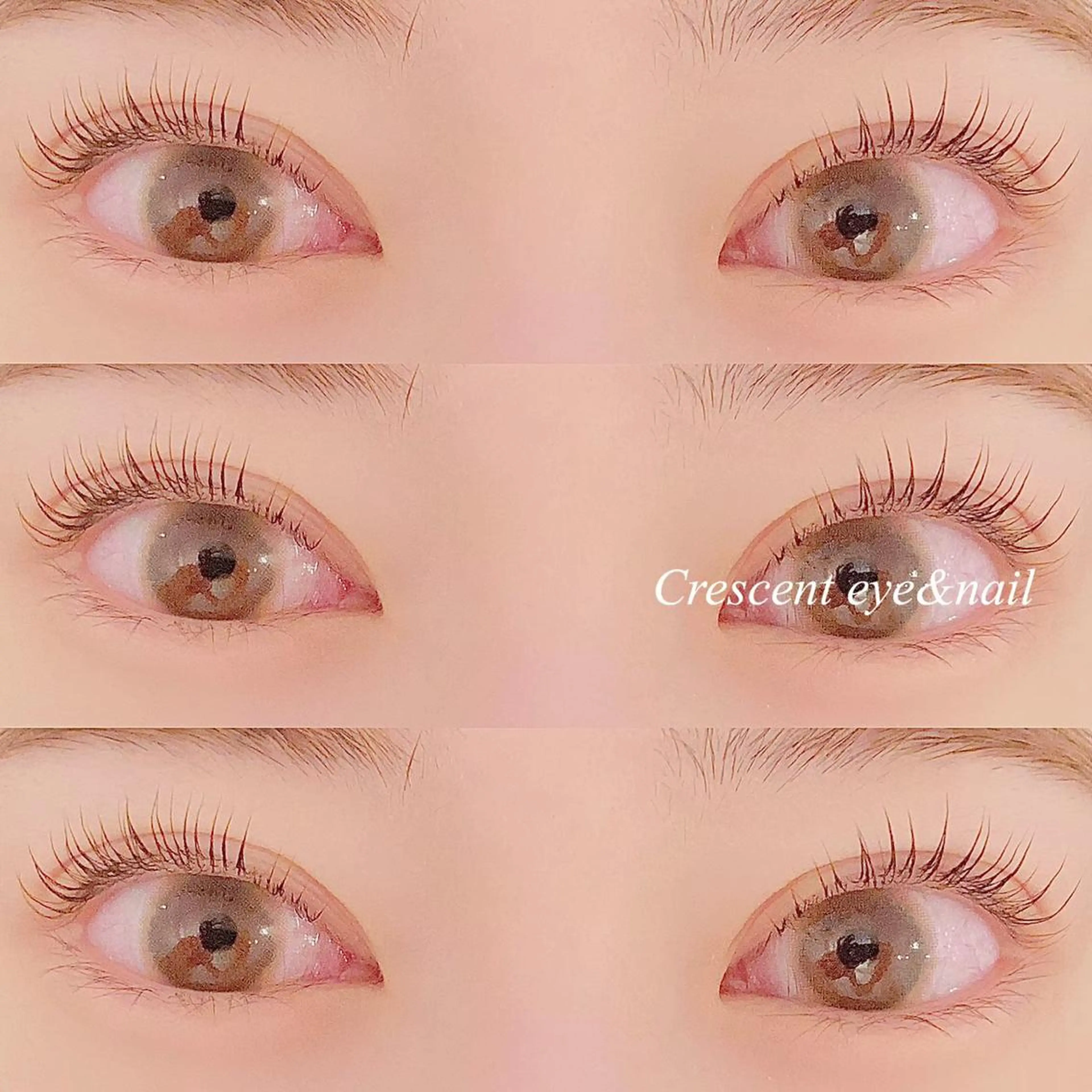 マツエク・マツパ パリジェンヌラッシュリフト Crescent Eye 福岡店のマツエク・マツパデザイン