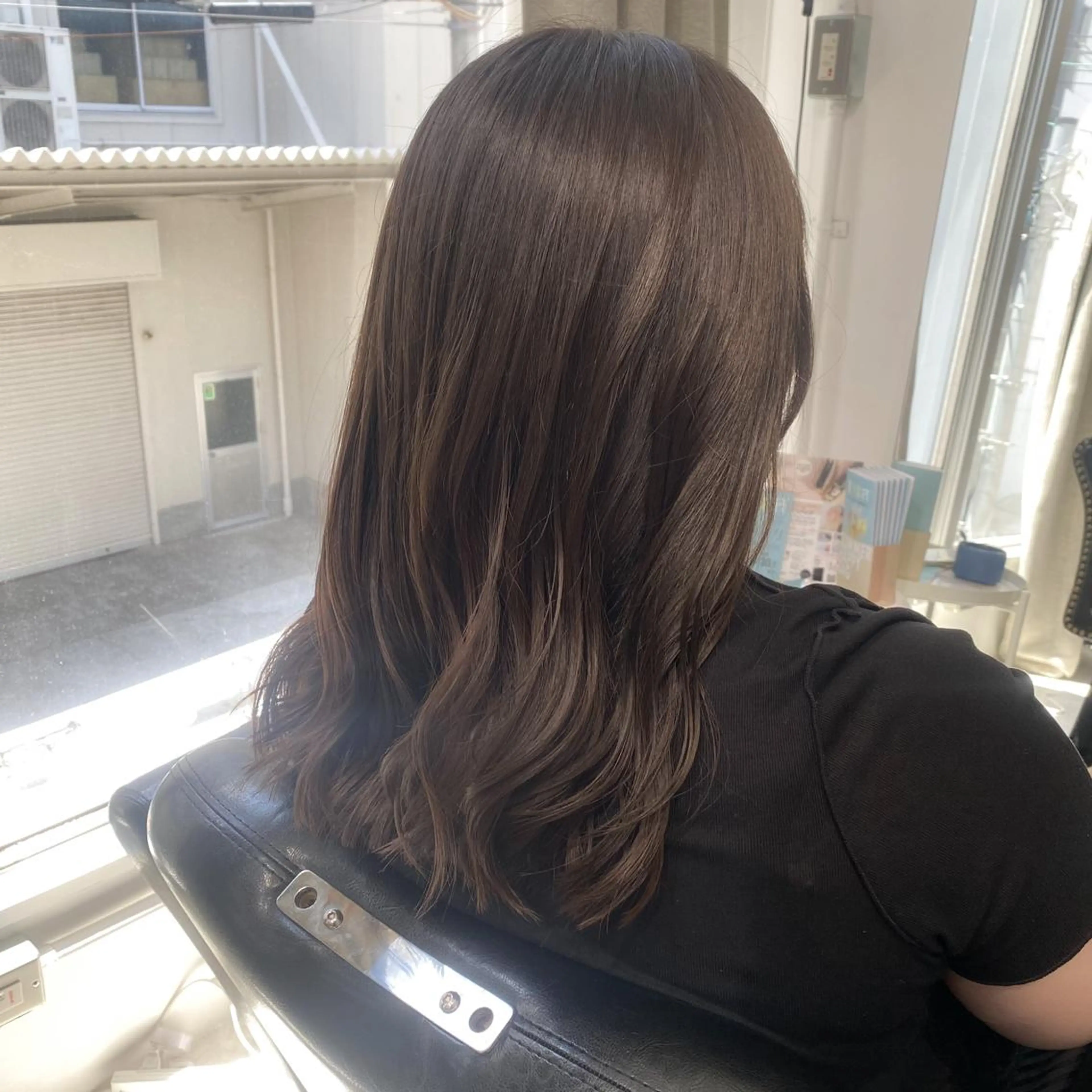 ミディアム カラー ベージュカラー 3日空きあり 🌟misatoのヘアスタイル