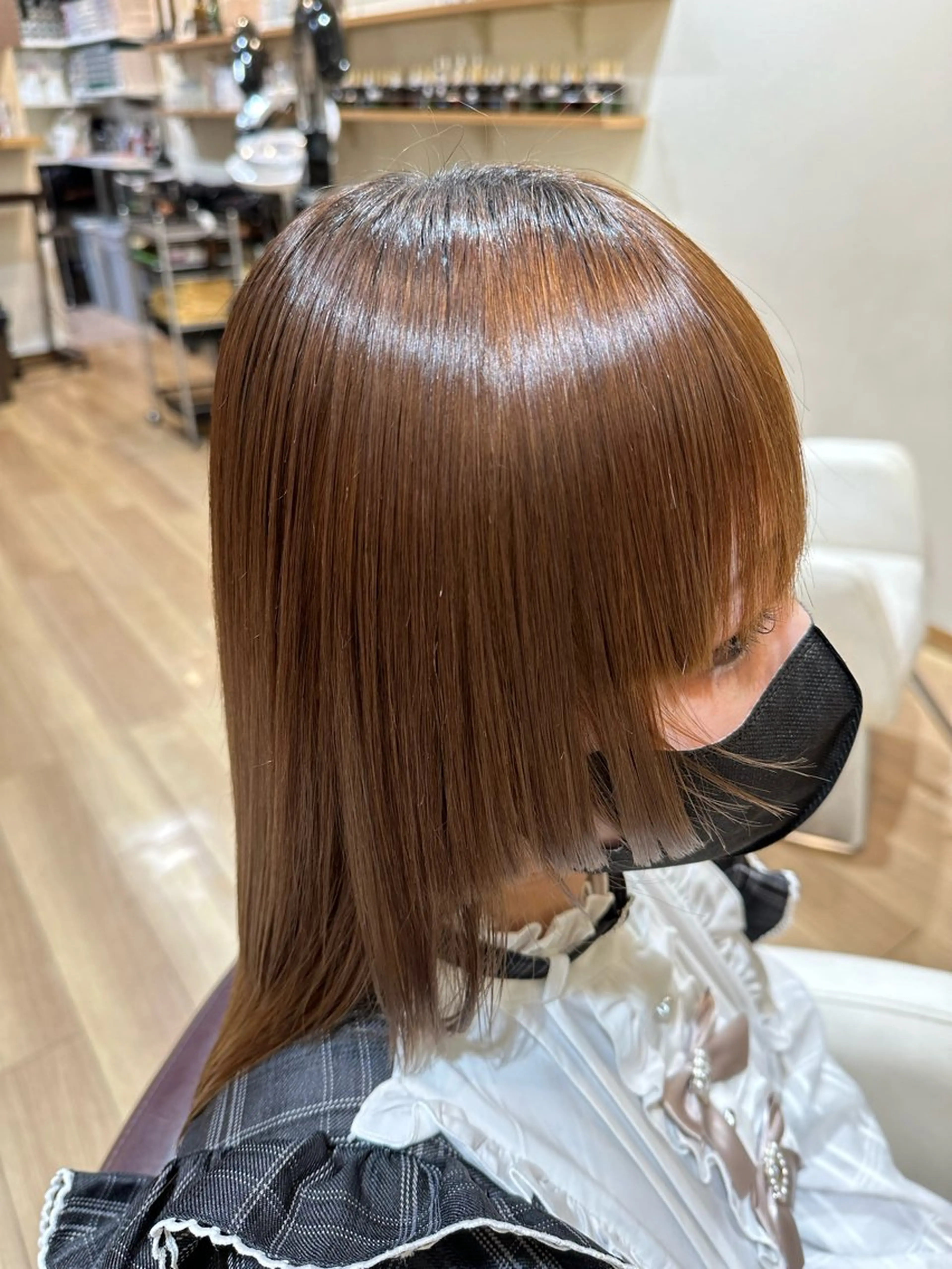 セミロング パーマ 玉木 雄也のヘアスタイル