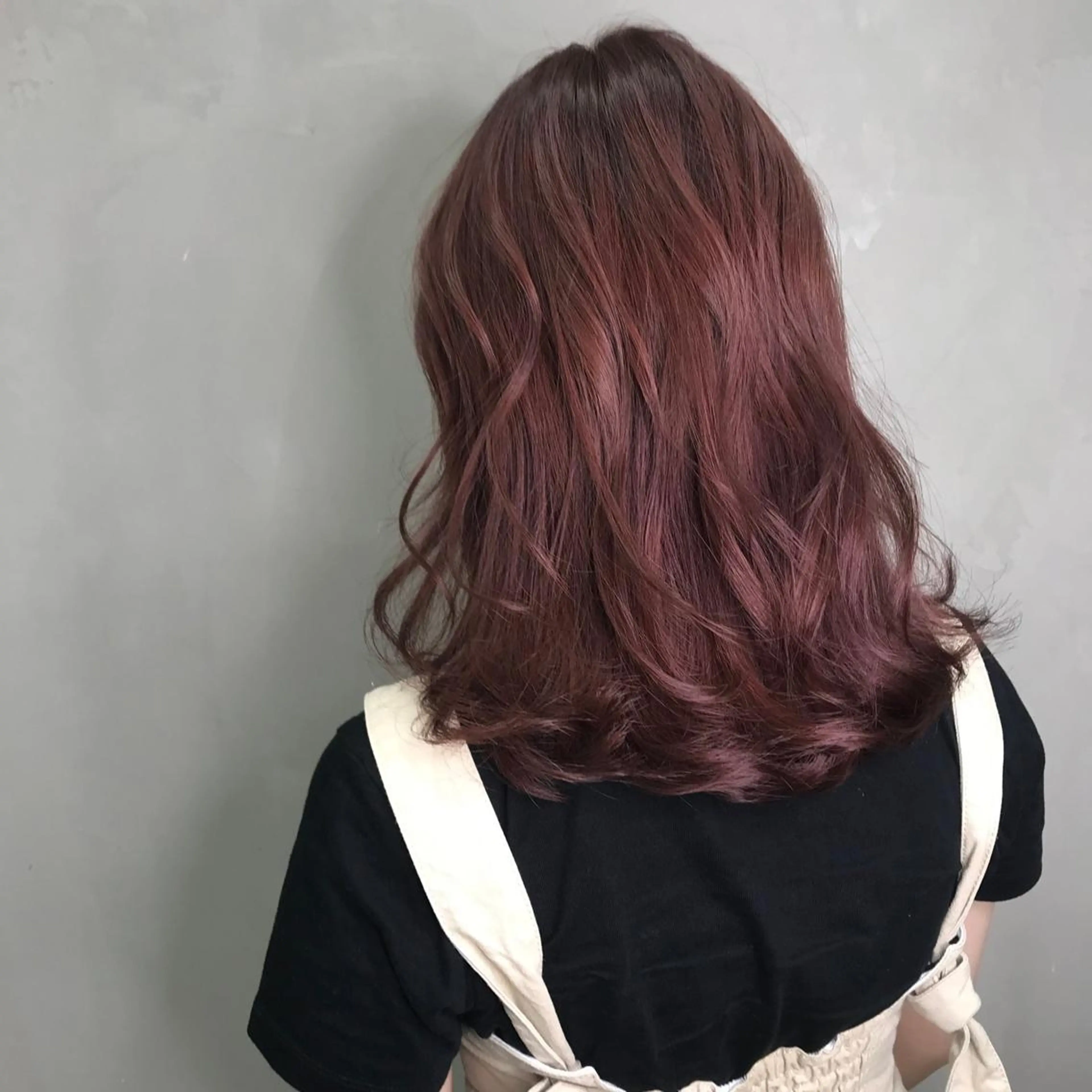 セミロング ピンクブラウン angelica 🌸ayaka🌸のヘアスタイル