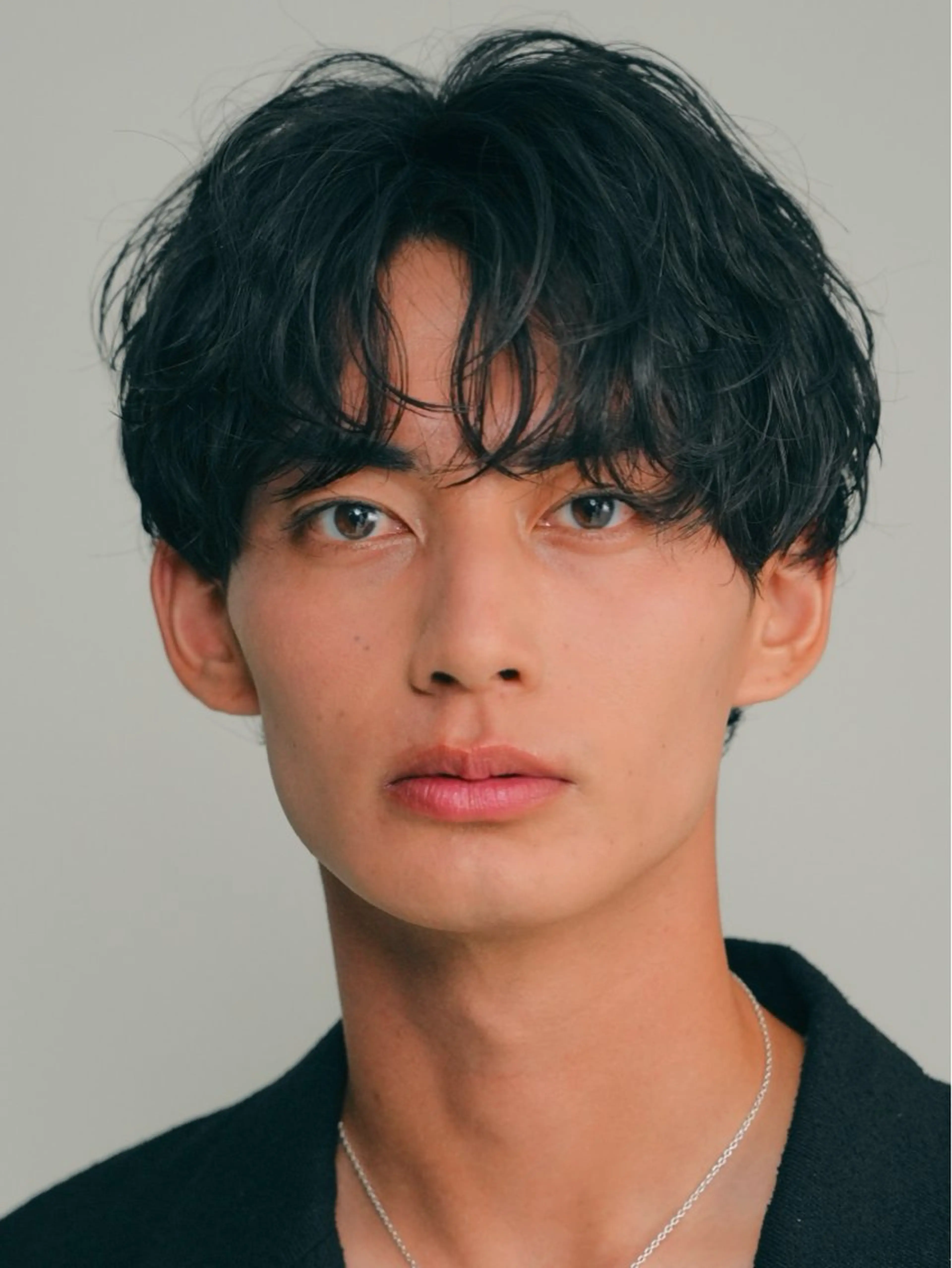 カット+シャドウパーマの写真