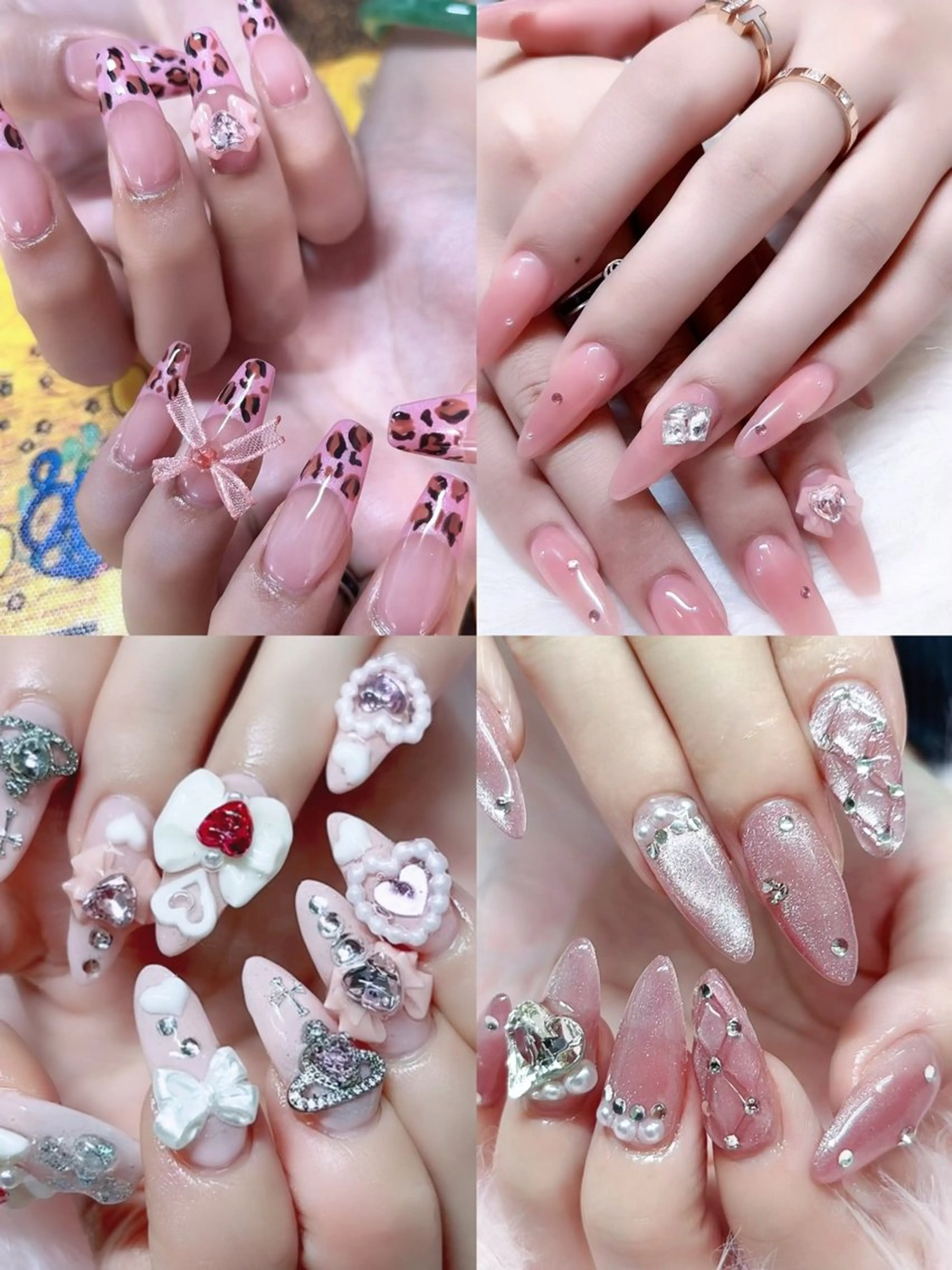 💅【チップスカルプ】+持ち込みデザイン+限定パーツ（500種類以上）付け放題🤩（7日以内お直し、オフ無料）🤩の写真