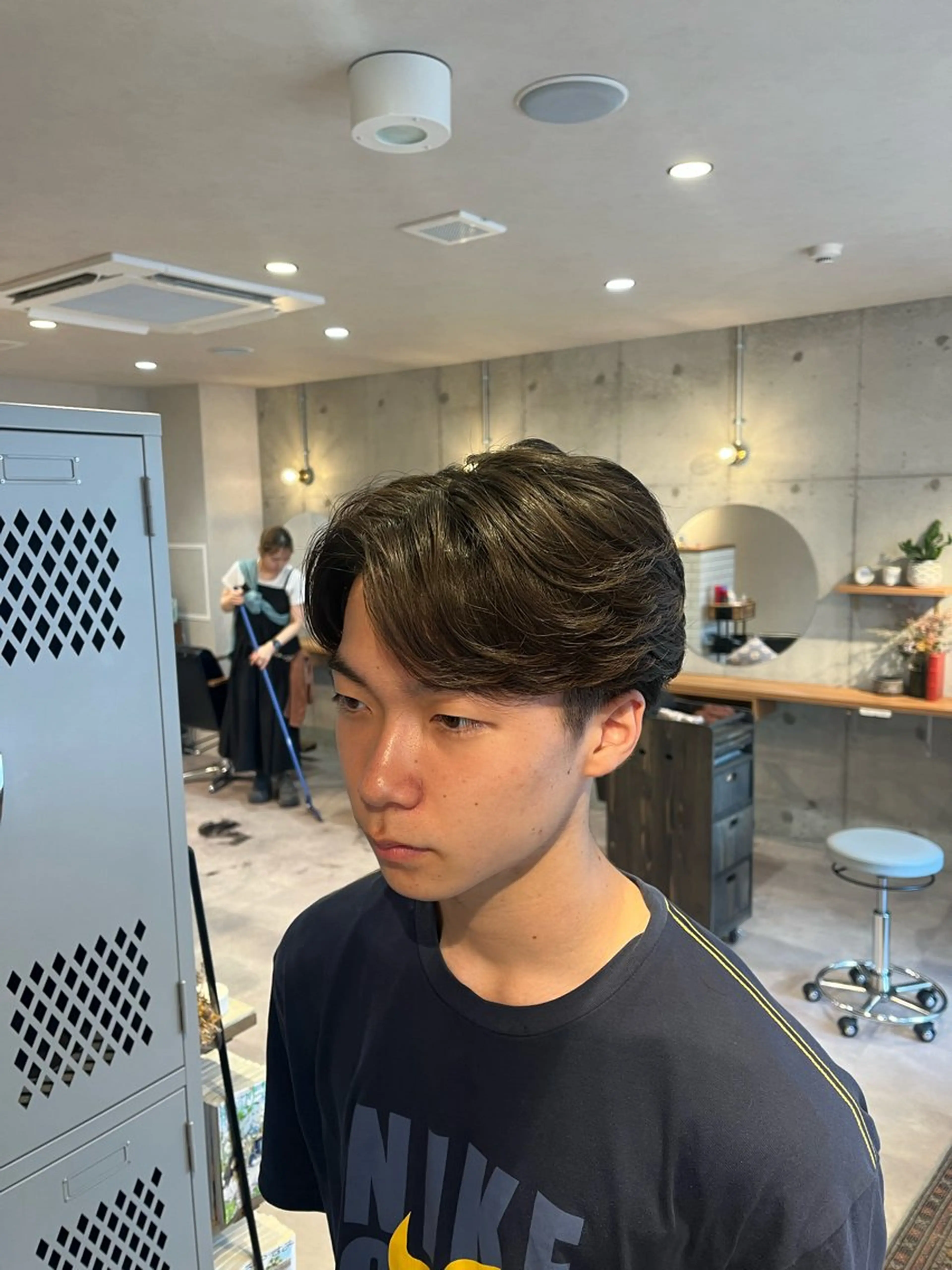 ショート パーマ メンズ くせ毛 ニュアンスパーマ 🌀メンズパーマ🌀 🐏丸山祐宇🐏のヘアスタイル