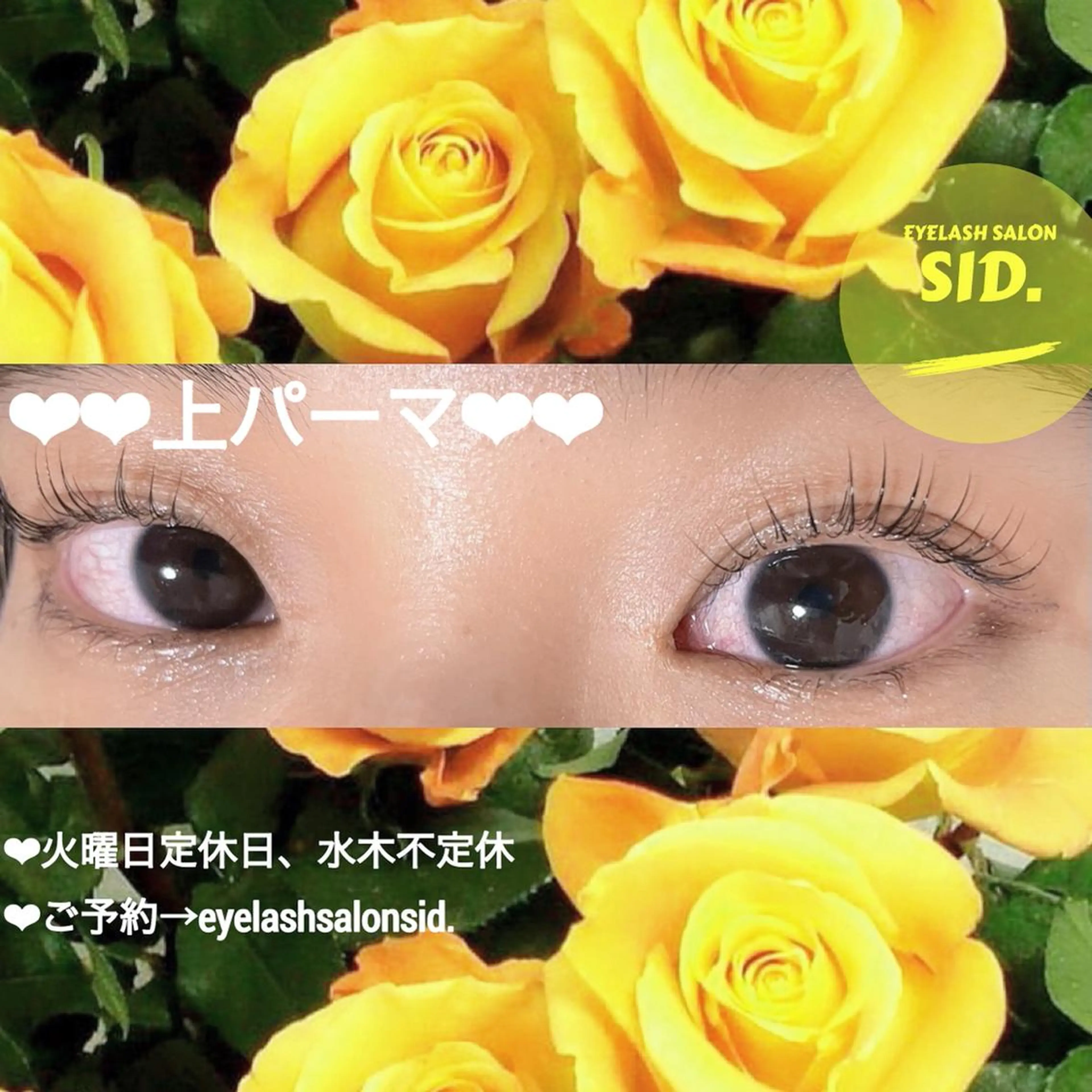 マツエク・マツパ マツパ eye lash salon SIDのマツエク・マツパデザイン