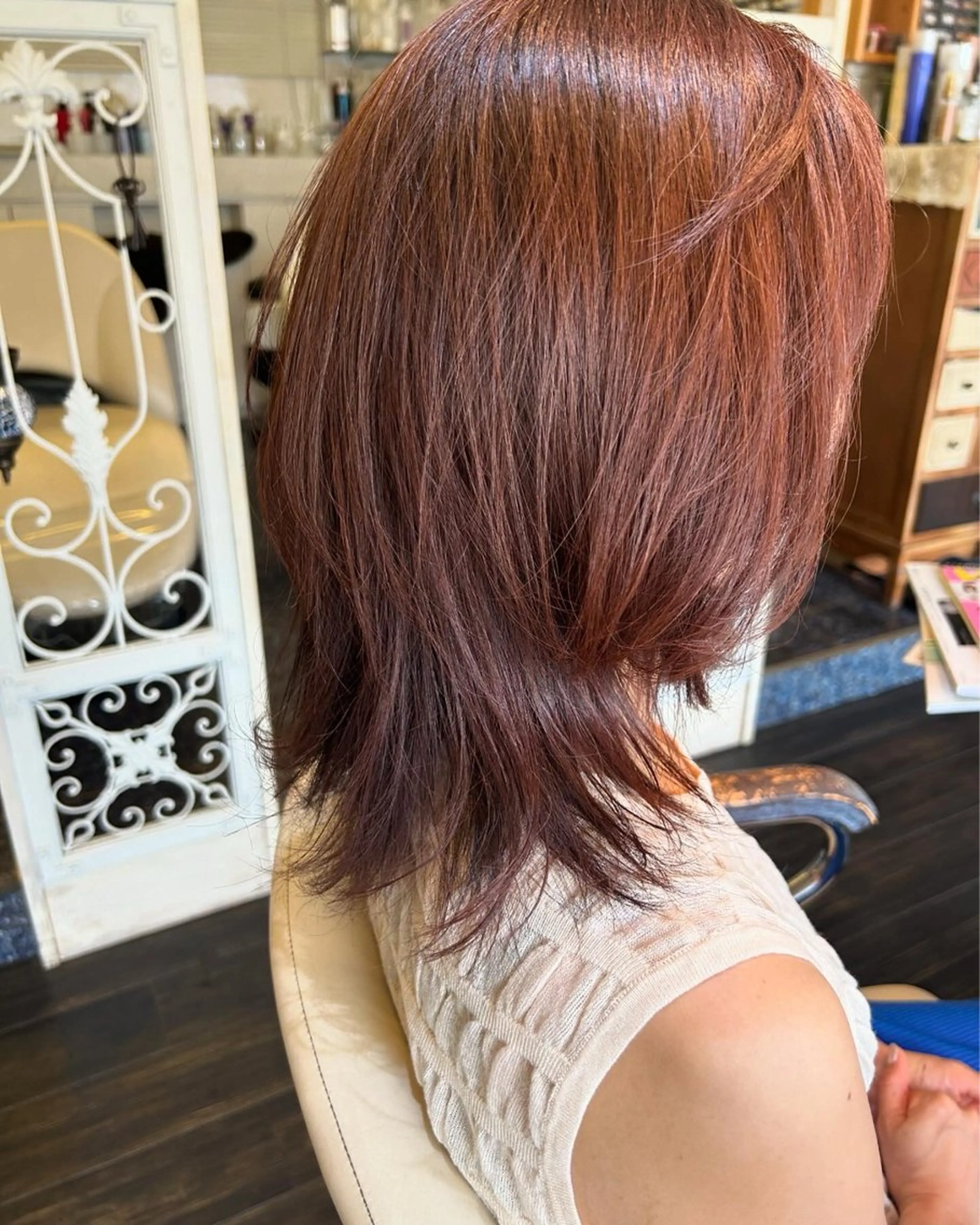 セミロング カラー ヘアカラー 🌸スタイリスト 山浦美恵のヘアスタイル