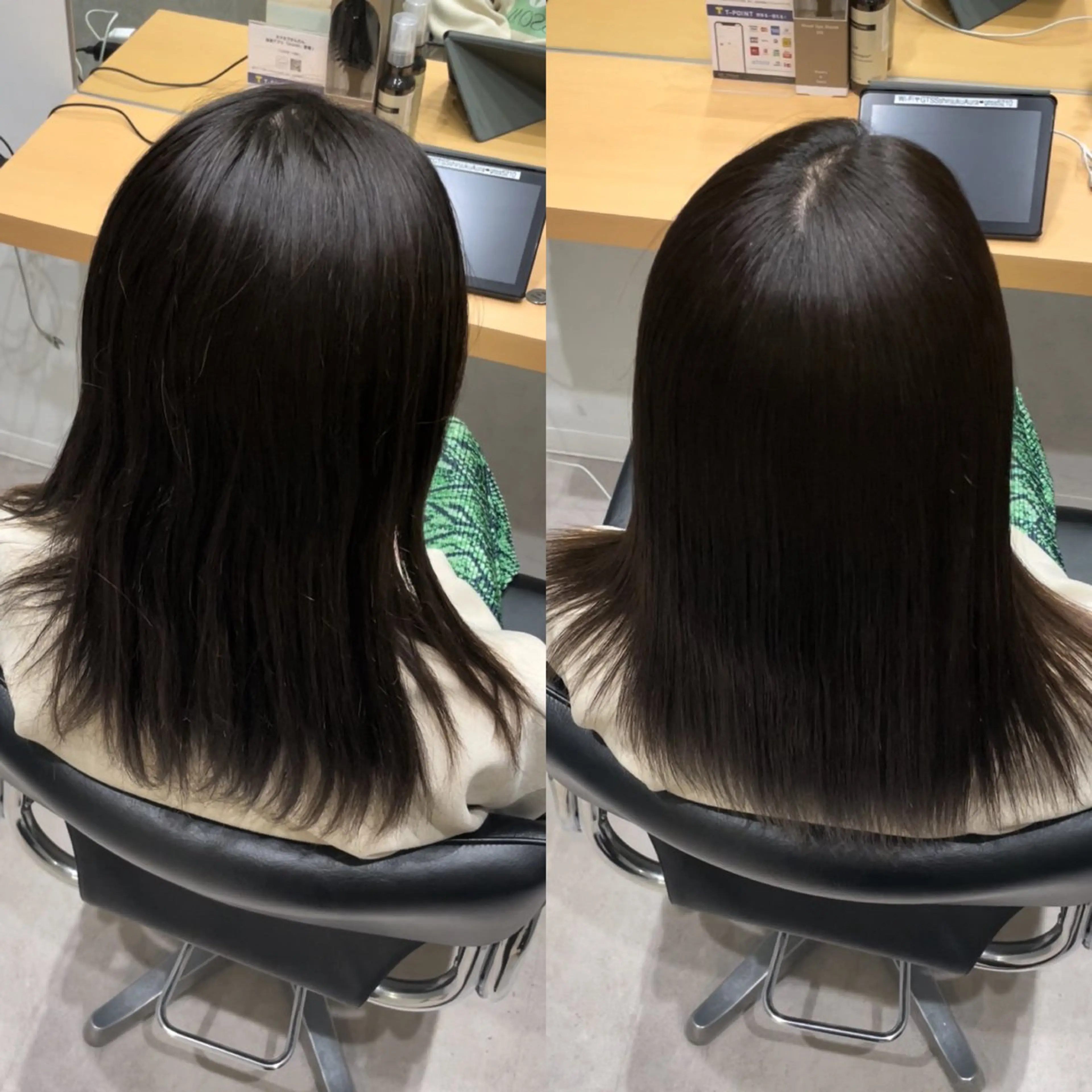 セミロング 髪質改善 トリートメント 髪質改善ヘアケア 艶髪特化/上田のヘアスタイル