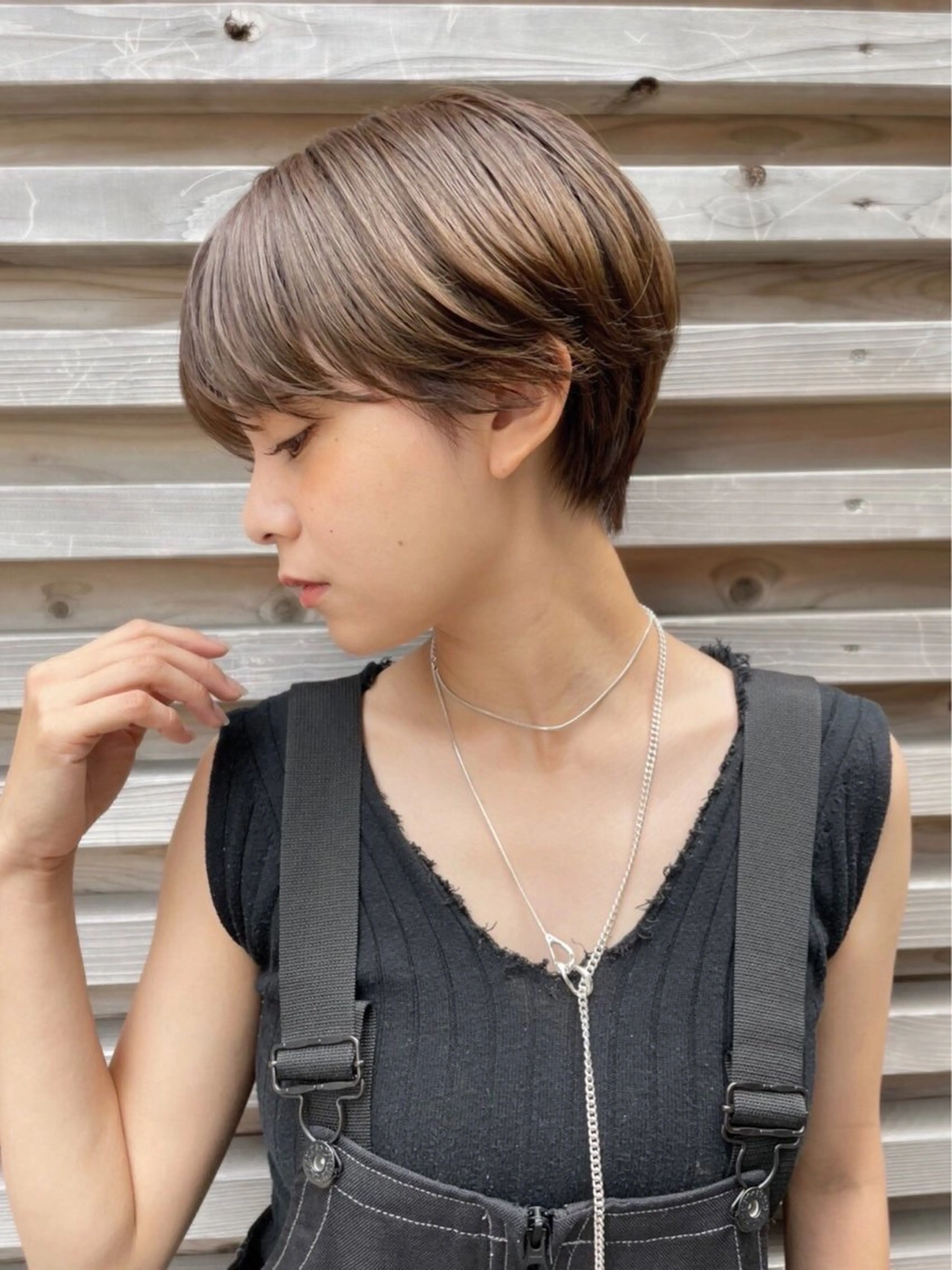 ショート ハンサムショート ショートヘア カット GiseL ジゼル六本松のヘアスタイル