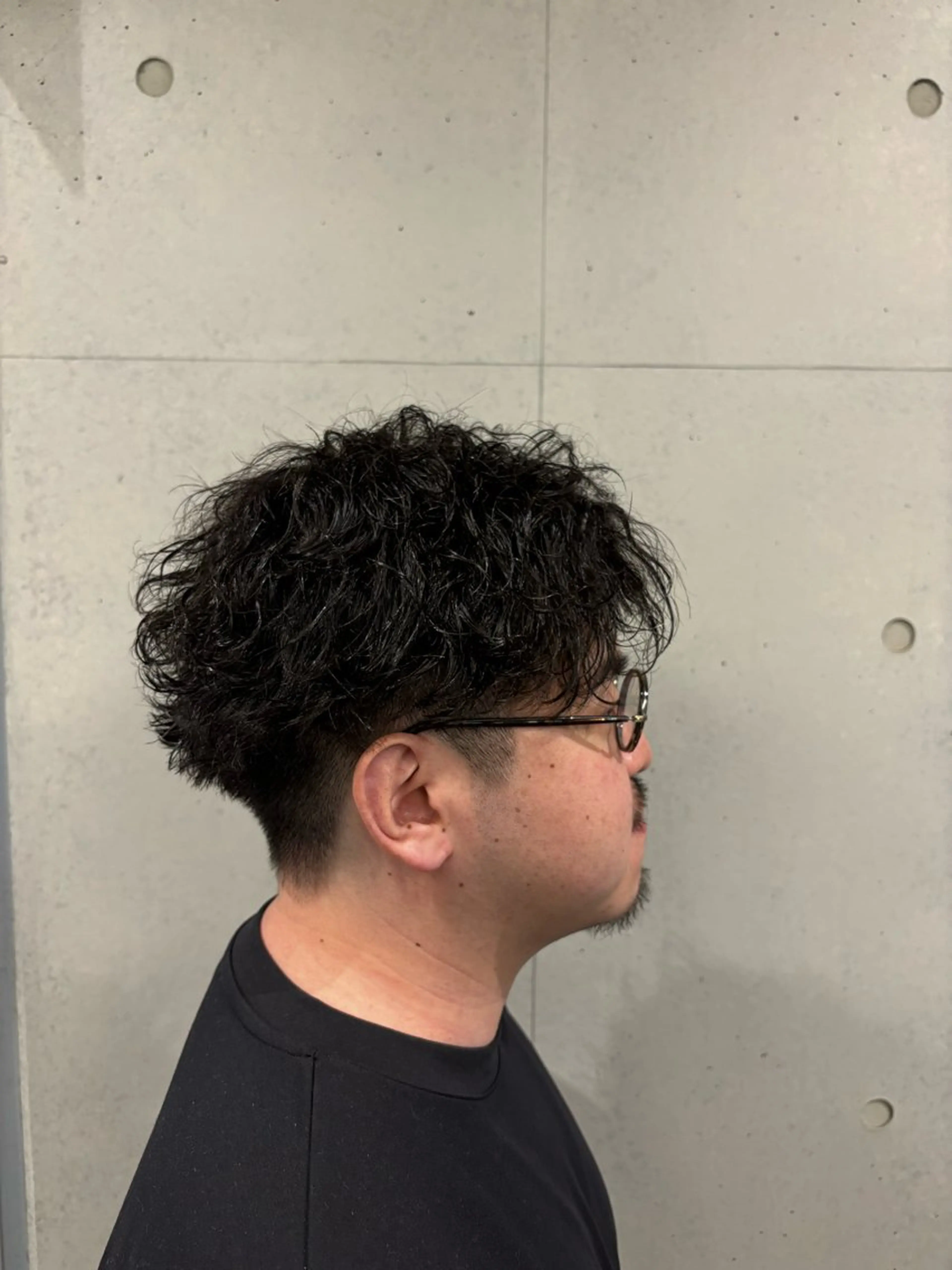 ショート パーマ メンズ メンズサロン/戸塚駅 東口3分/冨田大輝のヘアスタイル