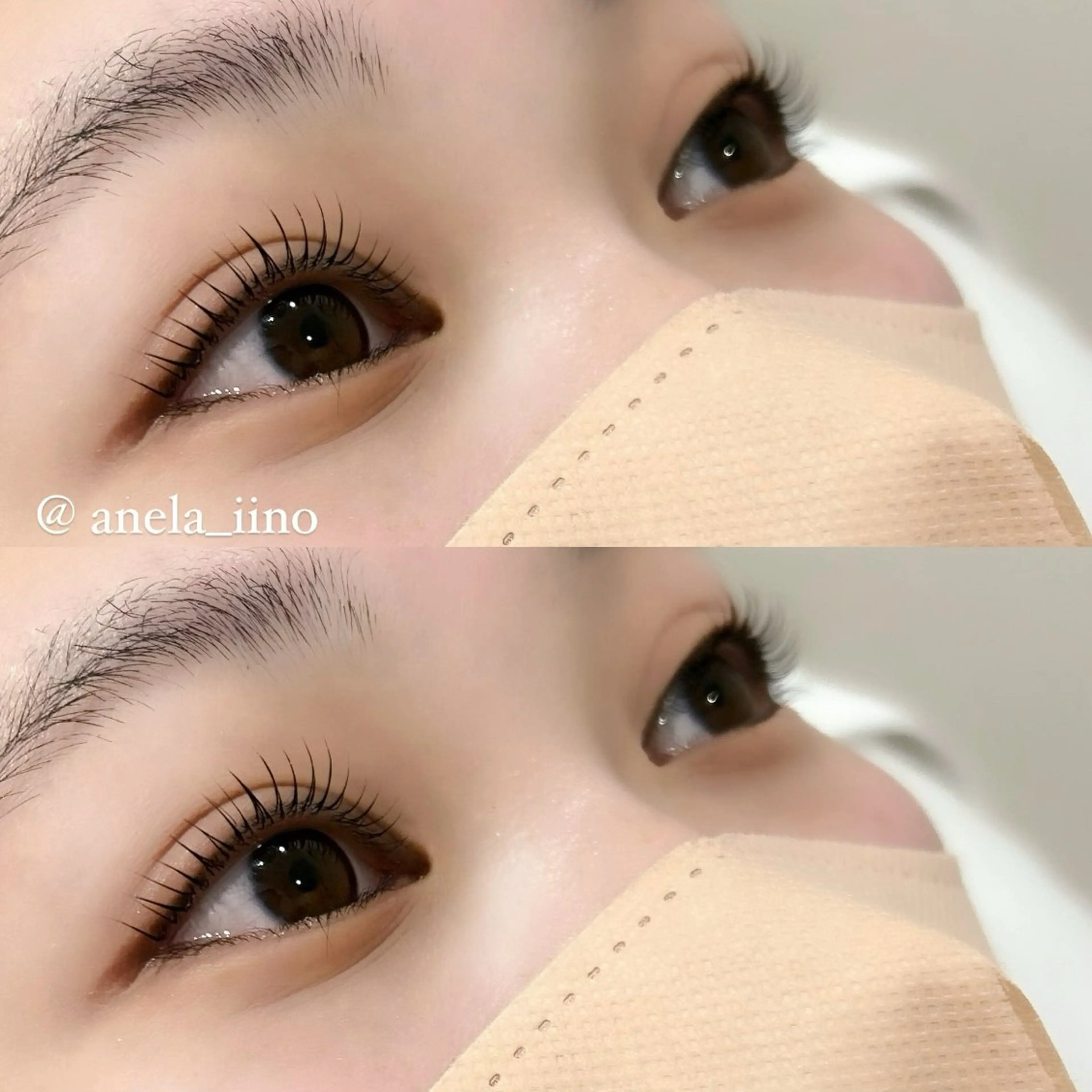 マツエク・マツパ 一重×まつ毛パーマ 🎀ANELA 飯野🎀のマツエク・マツパデザイン