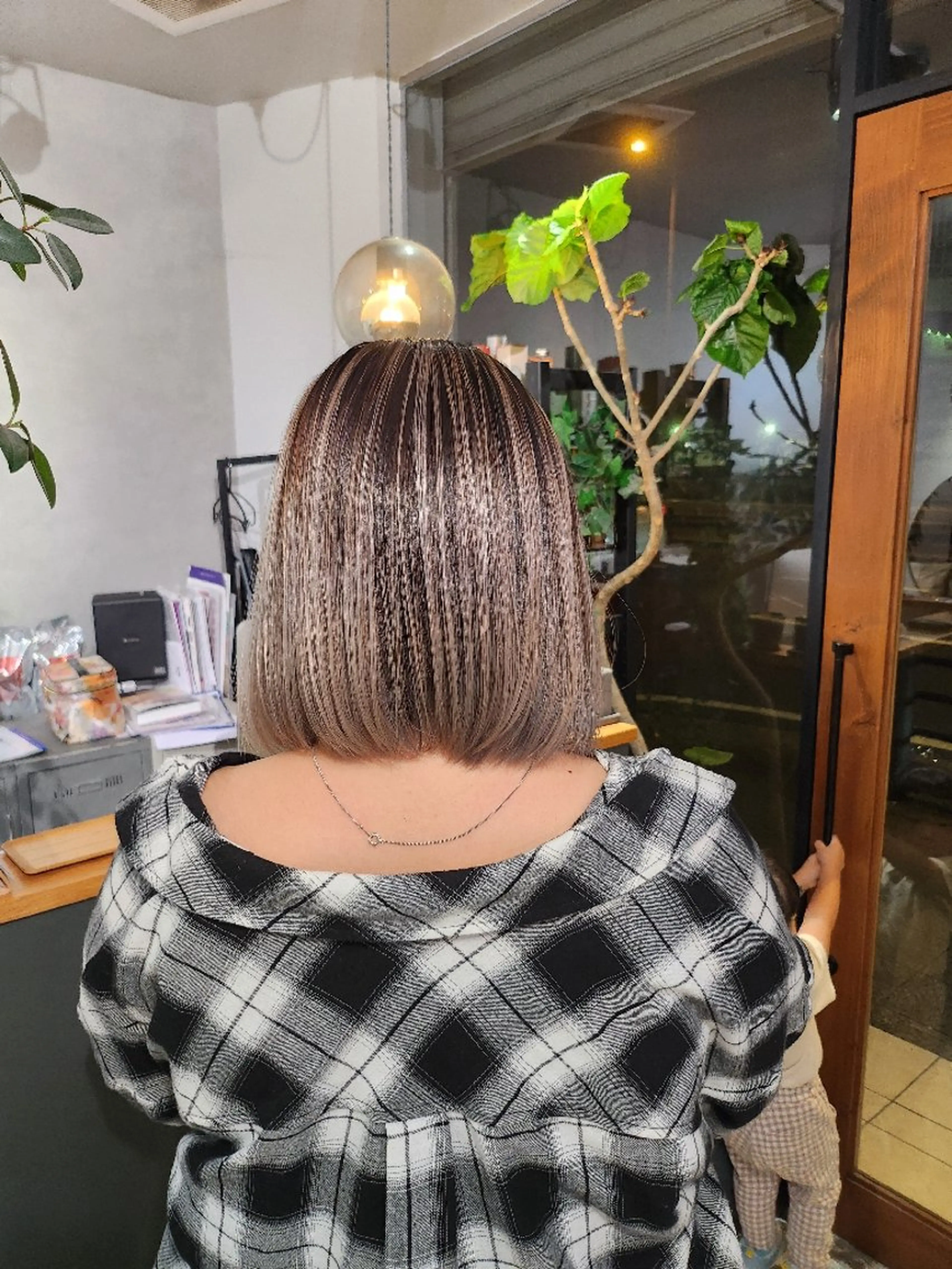 ショート レイヤーカット 金田 拓也のヘアスタイル