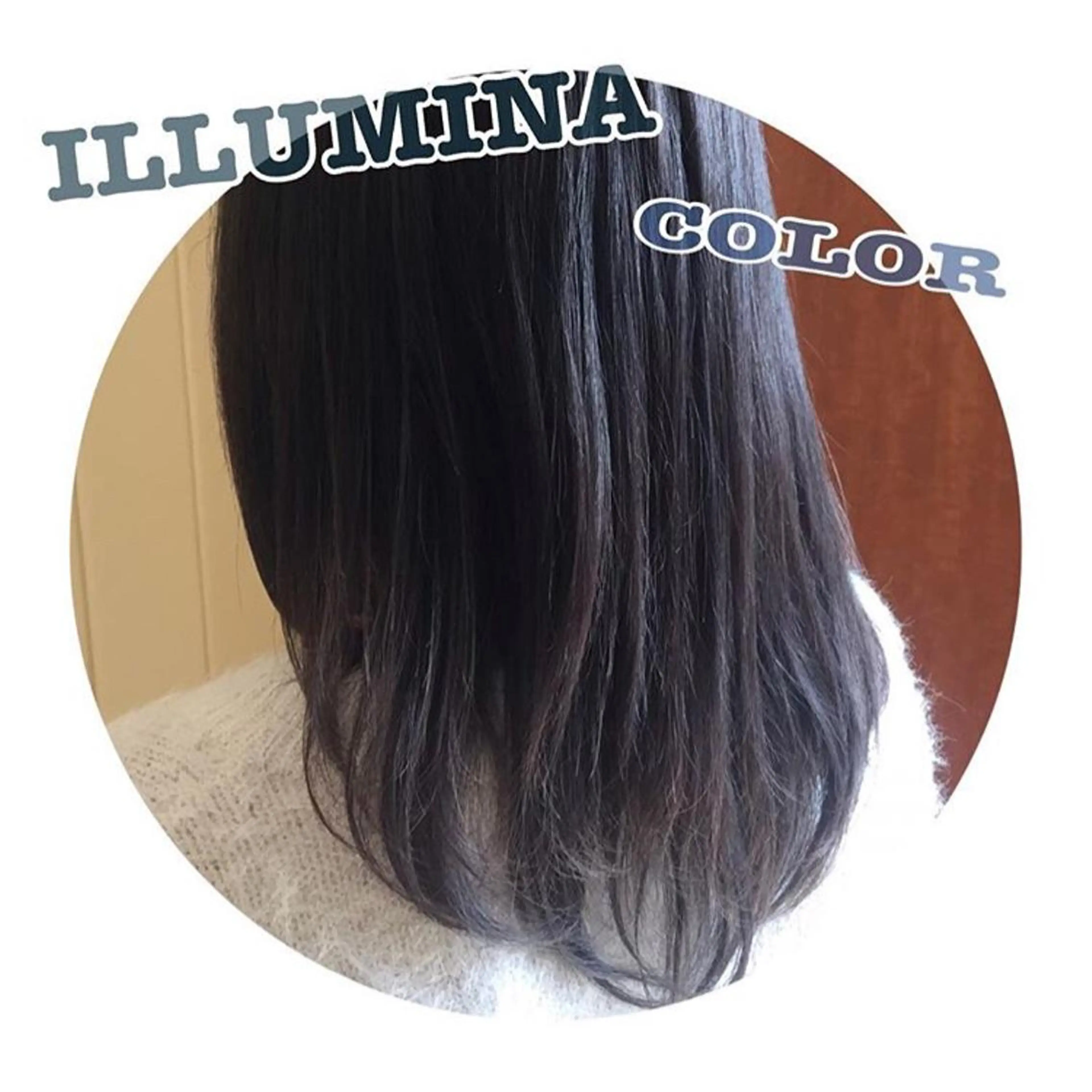 ミディアム カラー ダークグレー イルミナカラー ヘアカラー 高木 麻知子のヘアスタイル