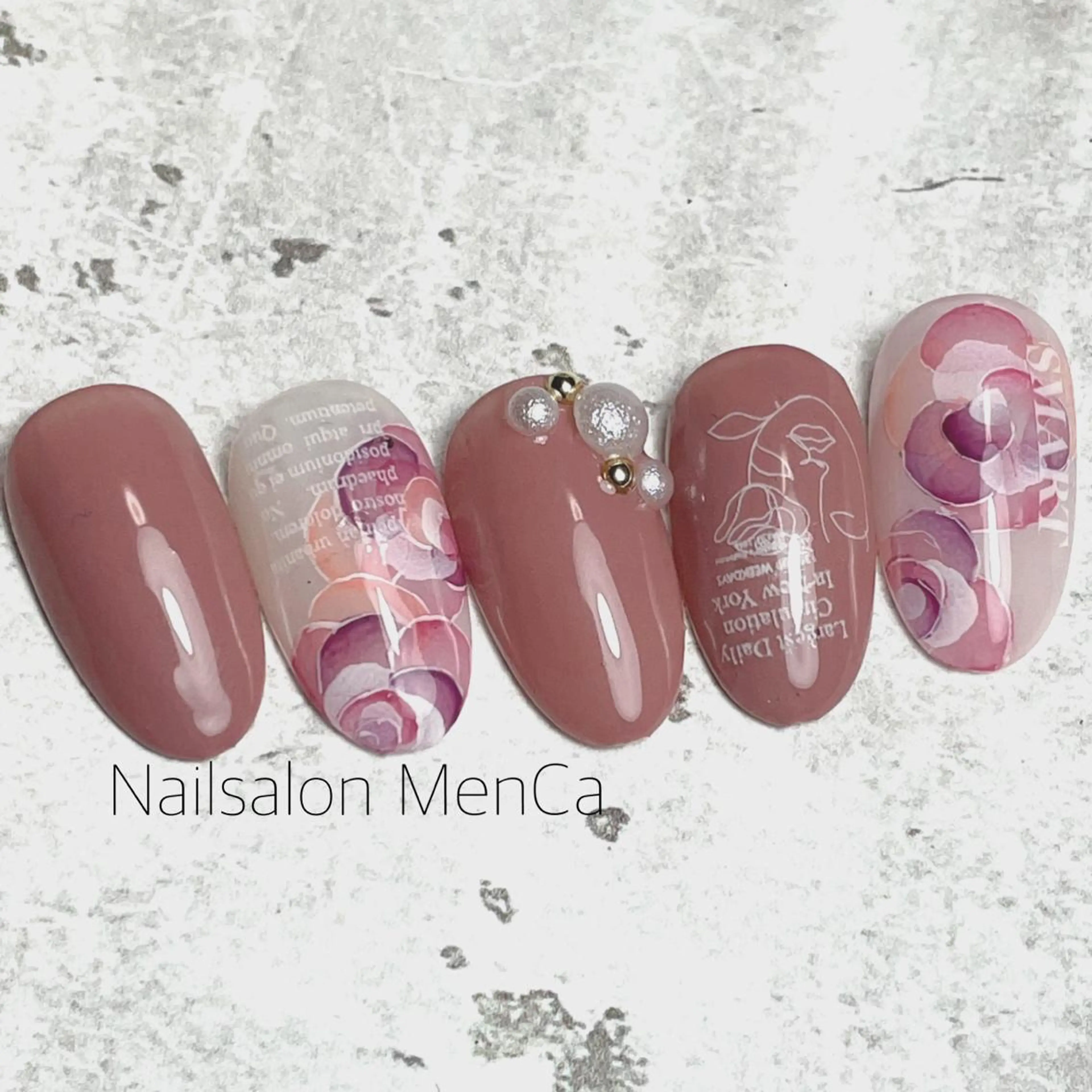 ネイル ハンドネイル 江崎 景子のネイルデザイン