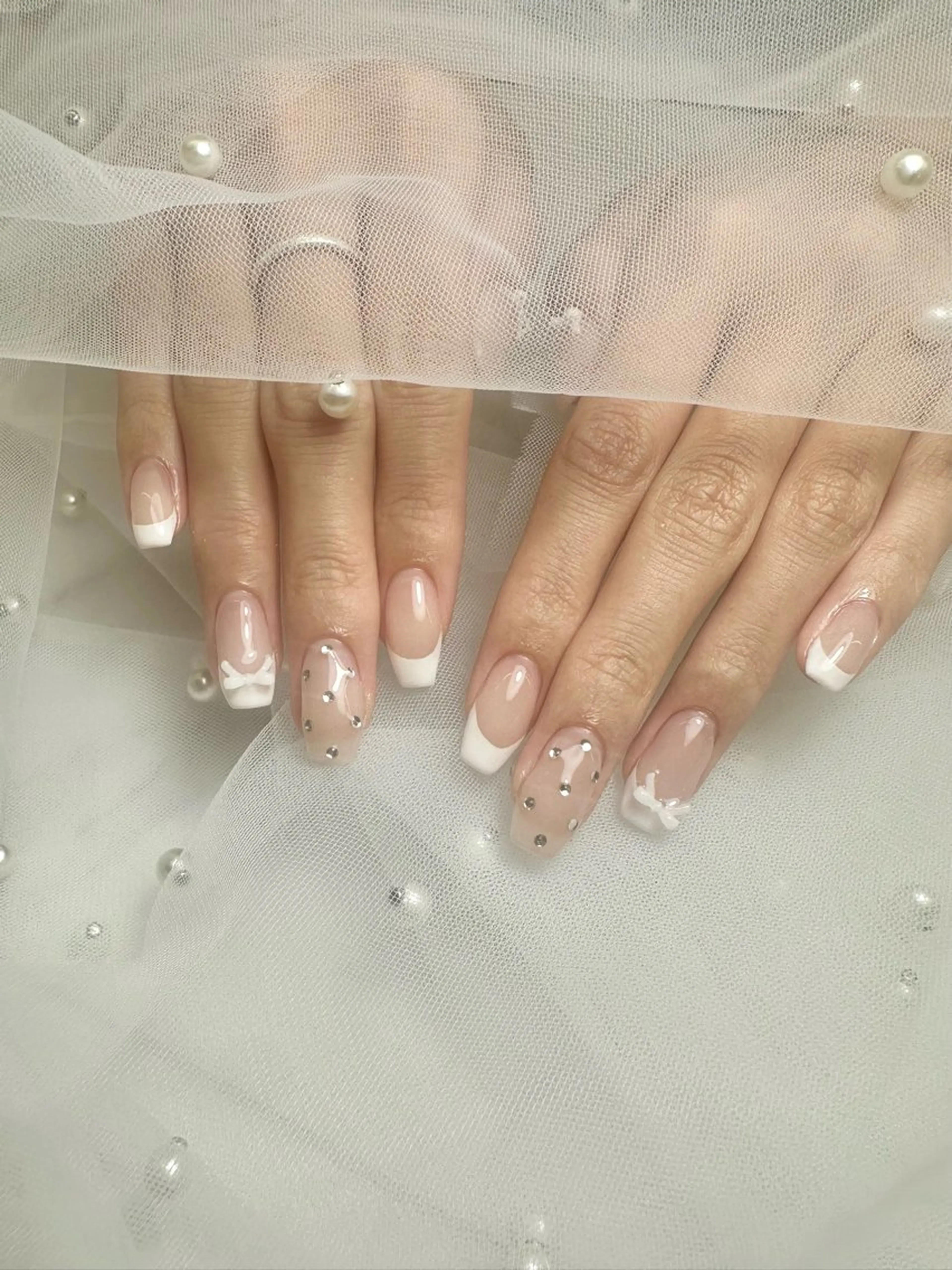 ネイル ハンドネイル nami🐰🎀 堺筋本町ネイルサロンのネイルデザイン