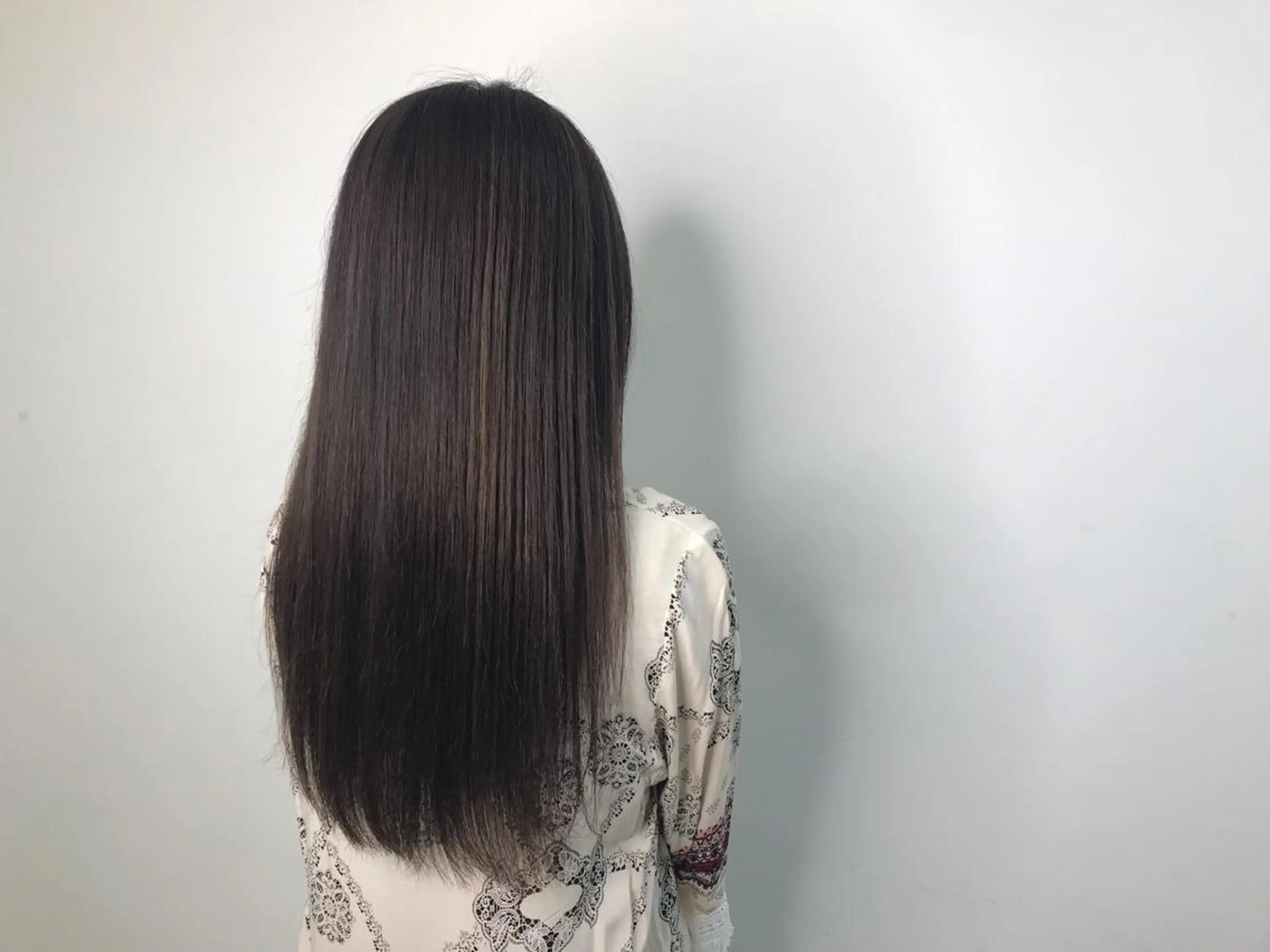 セミロング パーマ セミロングパーマ ストレートパーマ 原田 聖也のヘアスタイル